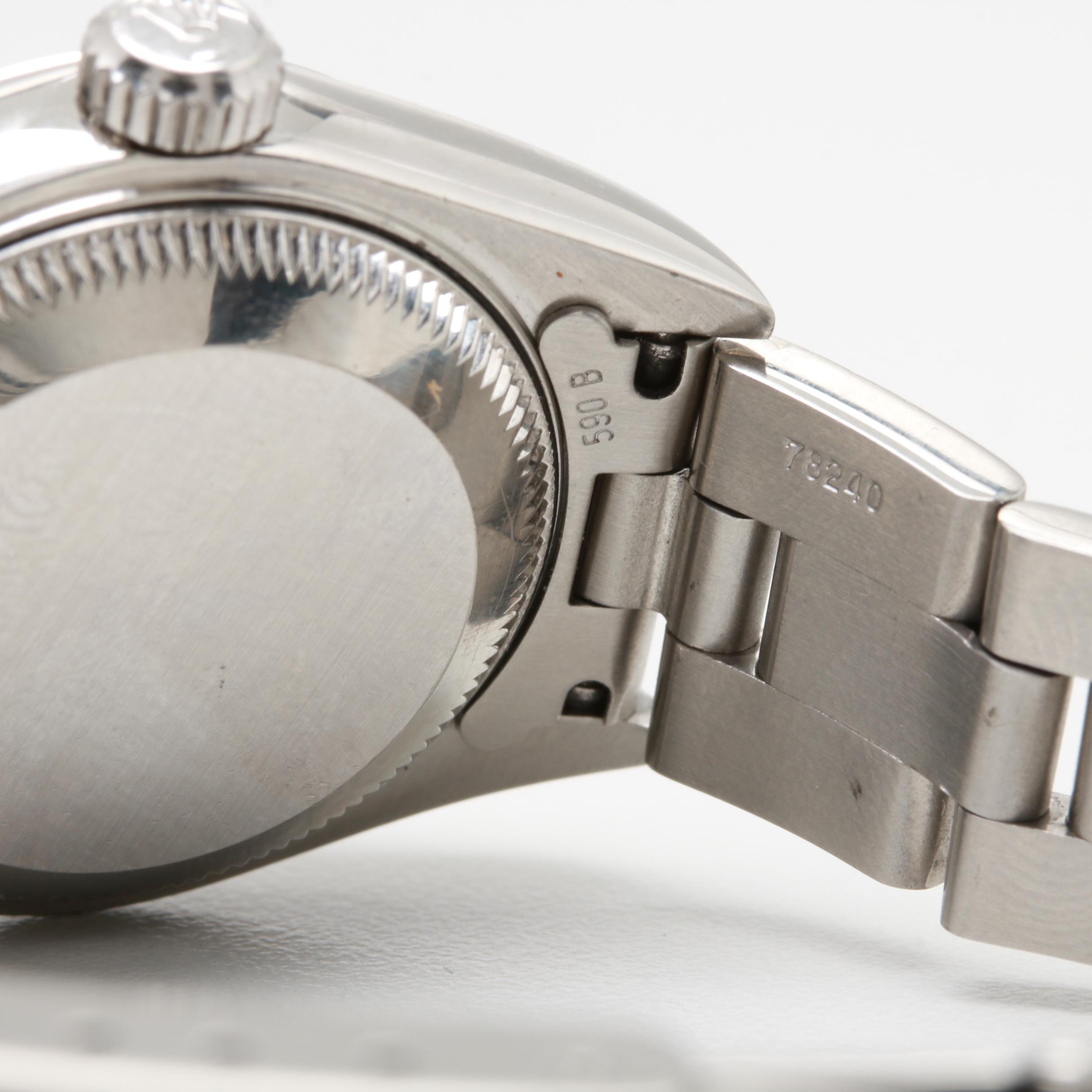 Rolex Perpetual Date Stainless Steel Automatic Watch