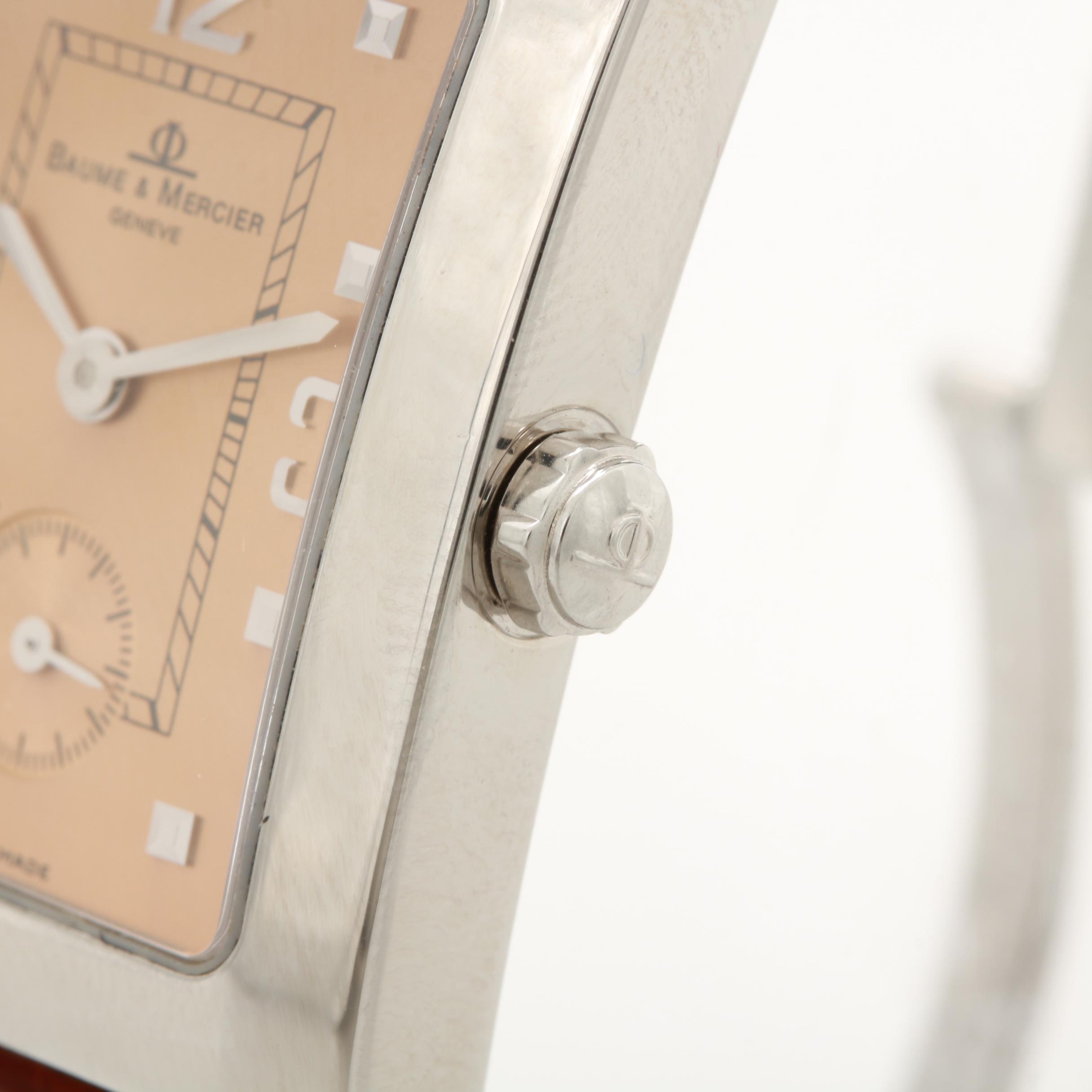 Baume & Mercier "Hampton" Stainless Steel Watch