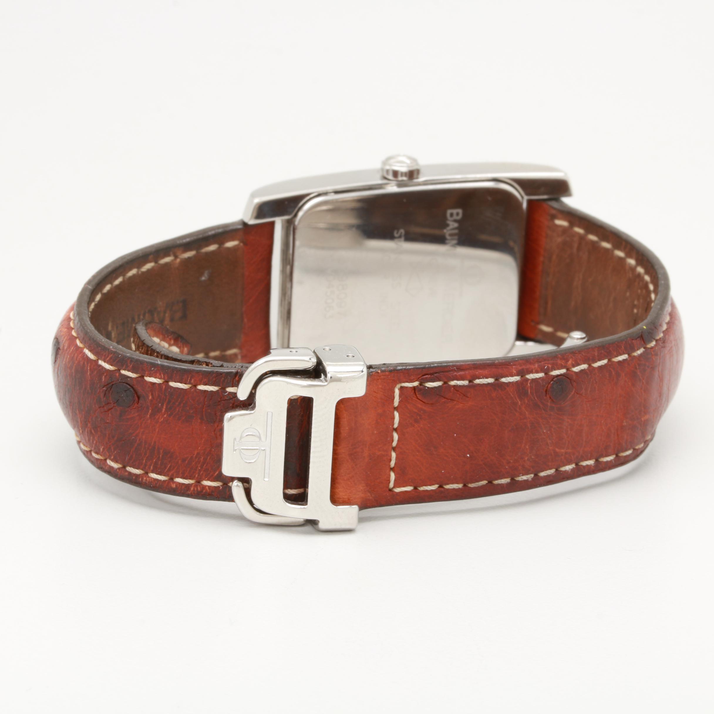 Baume & Mercier "Hampton" Stainless Steel Watch