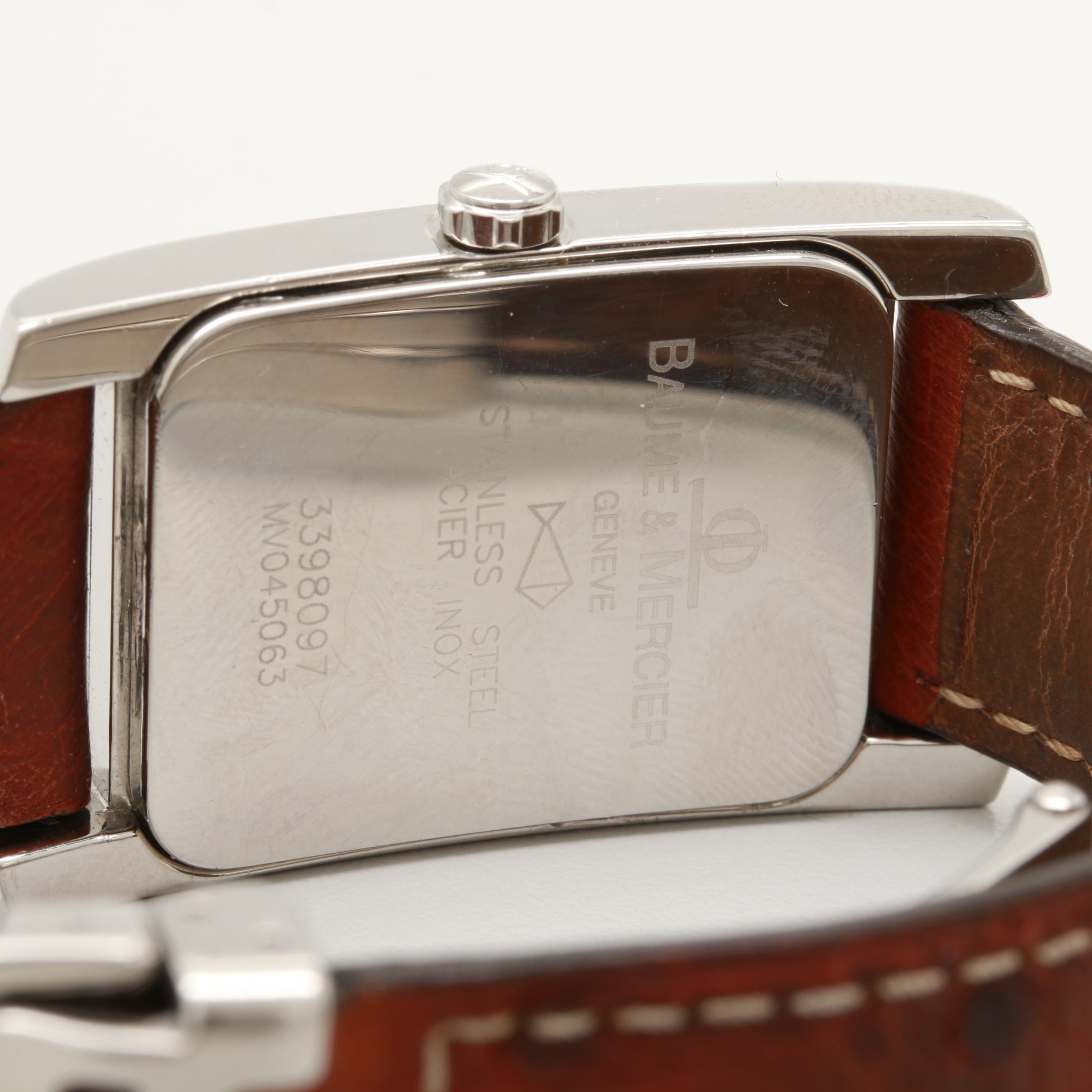 Baume & Mercier "Hampton" Stainless Steel Watch