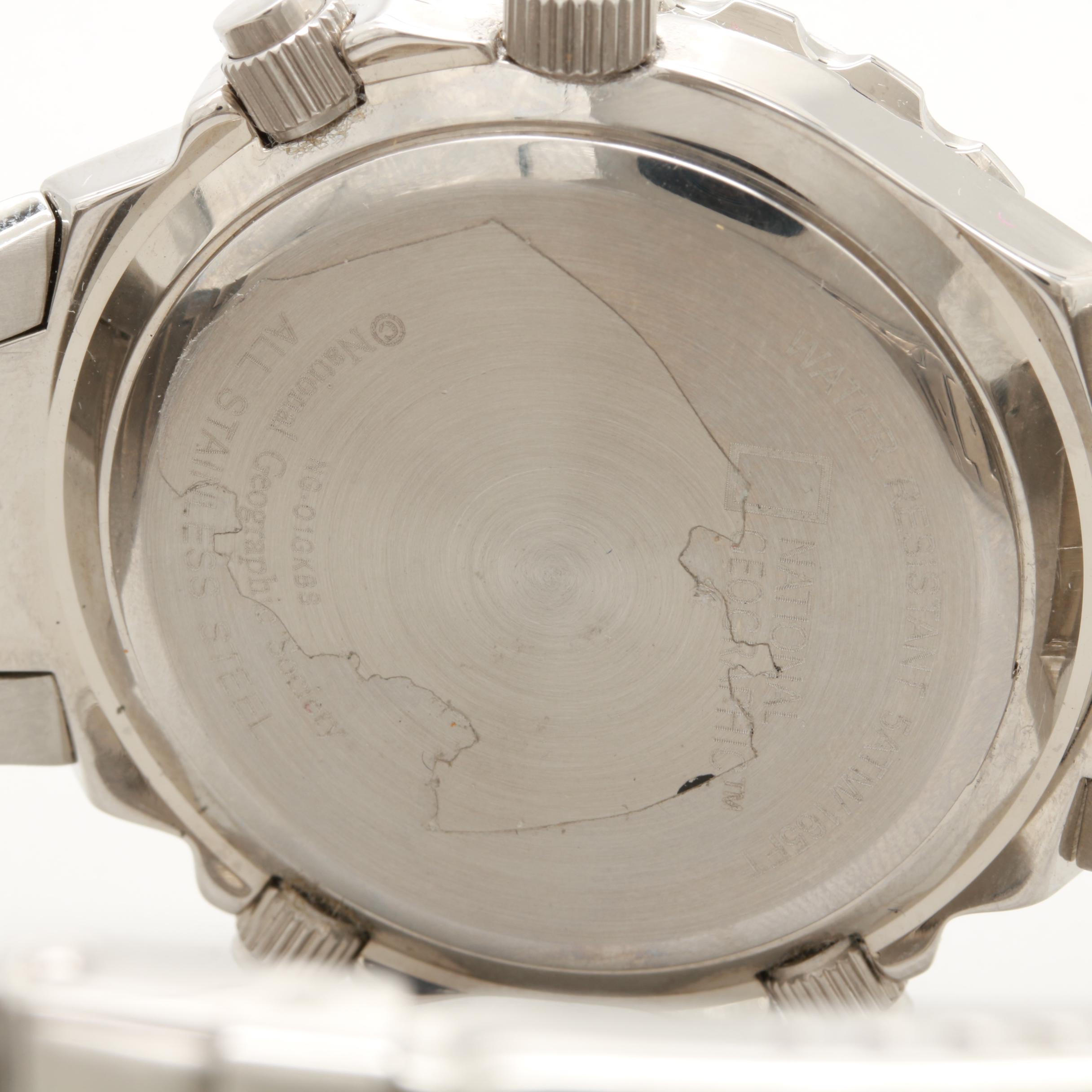 National Geographic Stainless Steel Quartz Watch