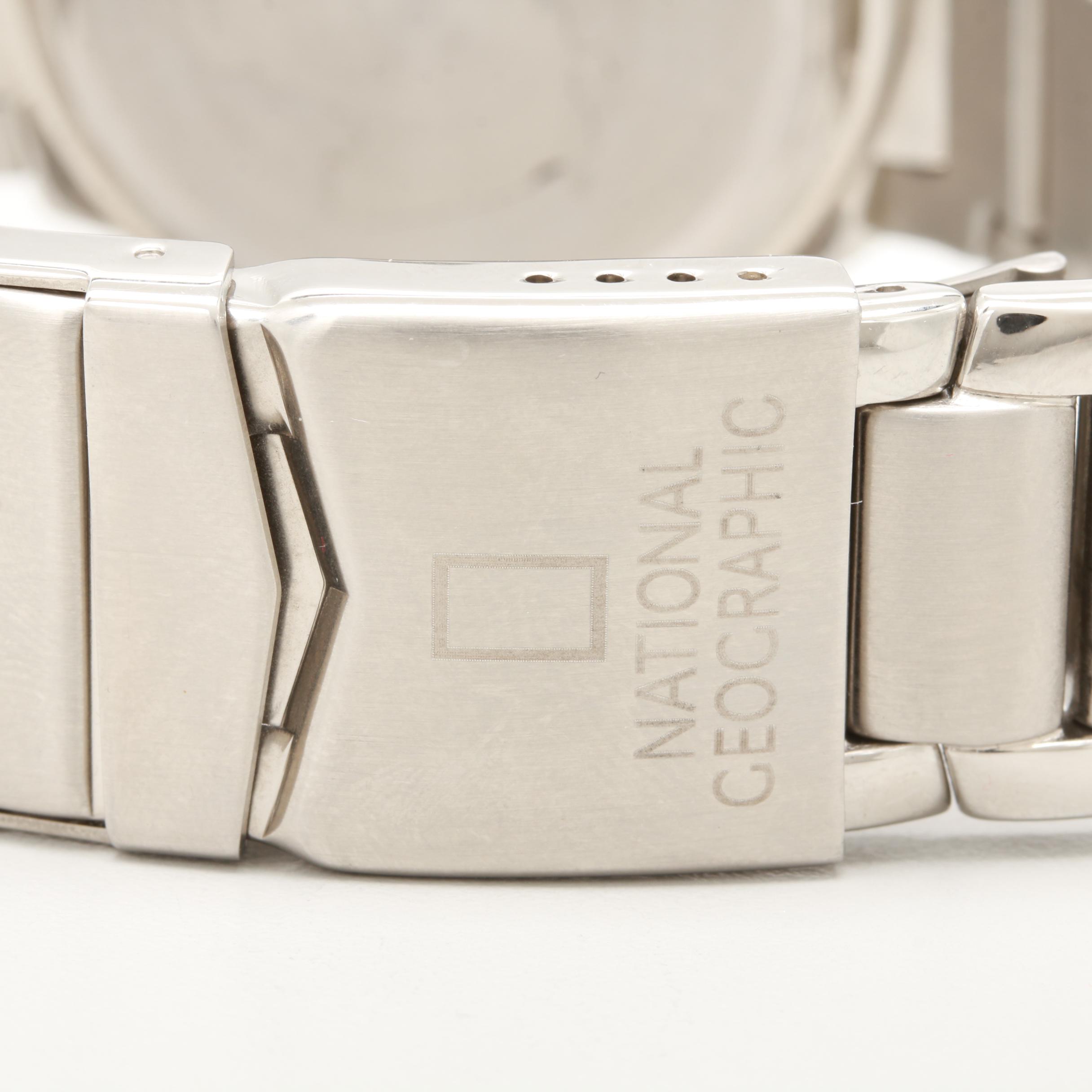 National Geographic Stainless Steel Quartz Watch