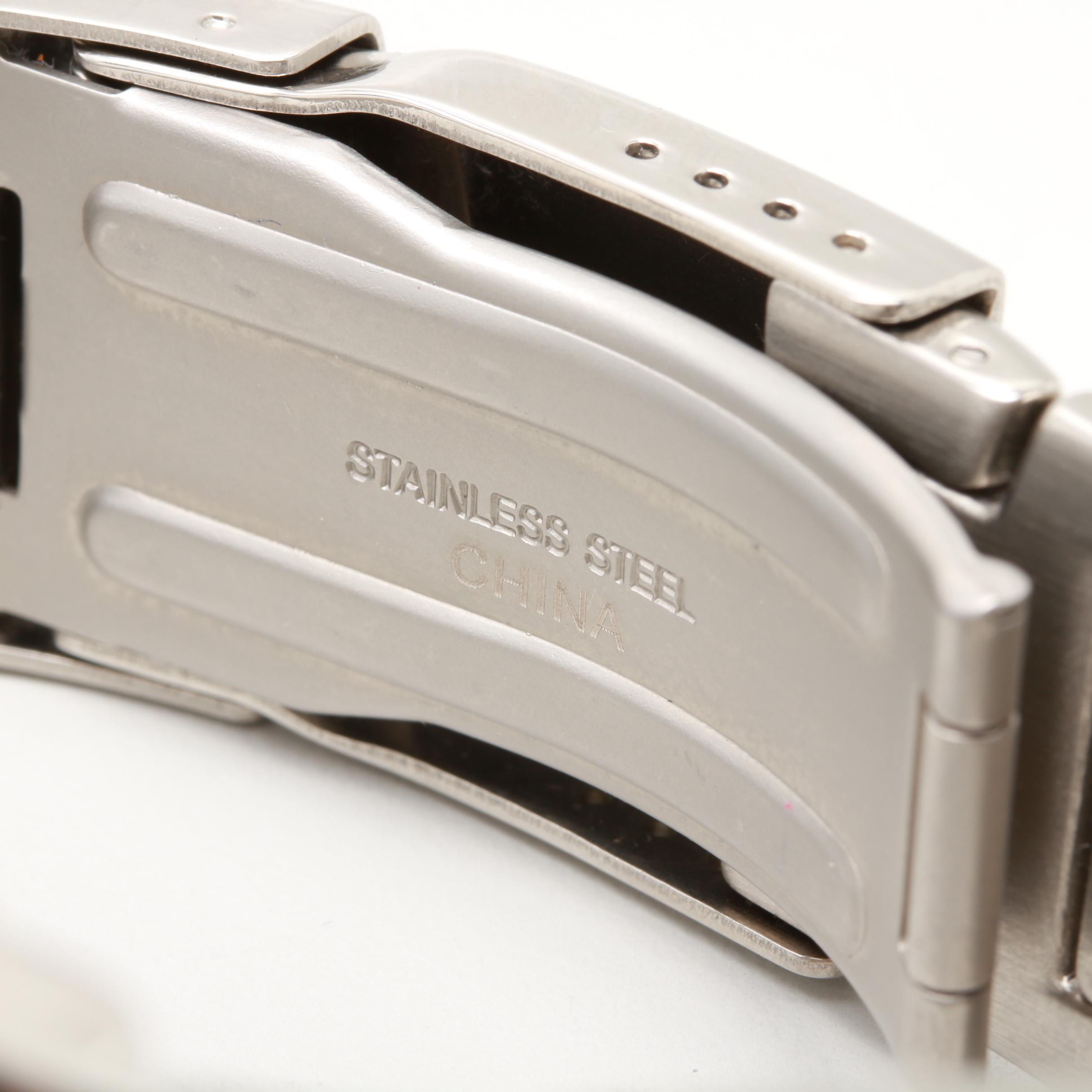 National Geographic Stainless Steel Quartz Watch