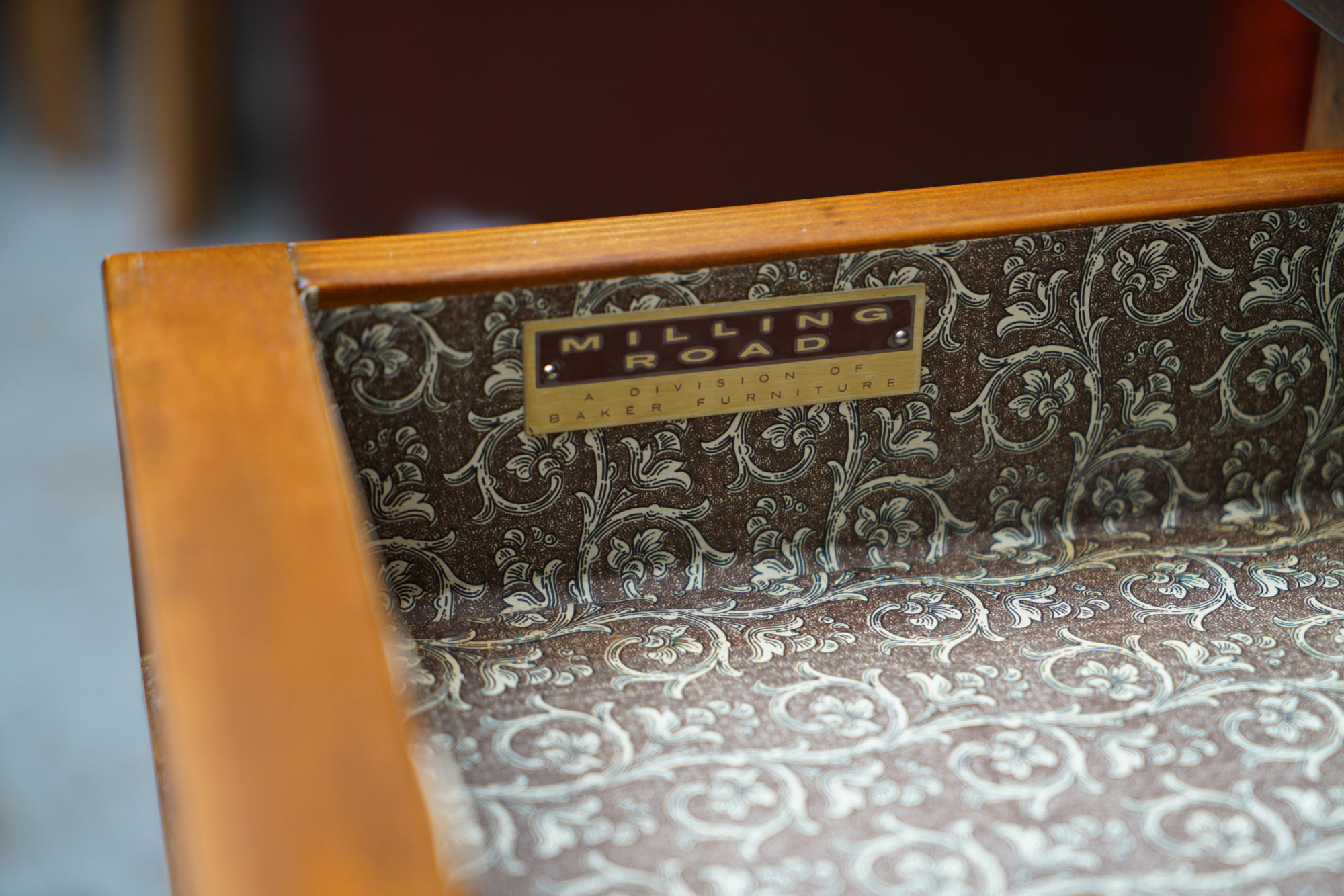 Milling Road Writing Table by Baker's Furniture