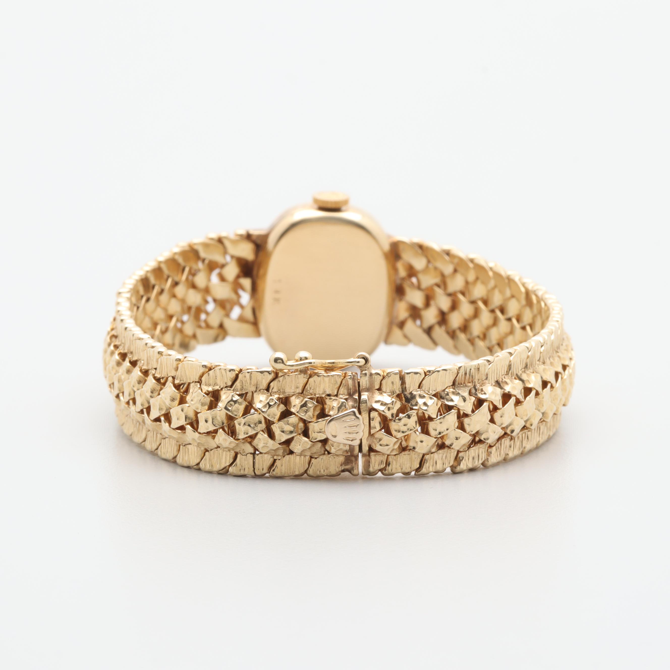 Rolex 14K Yellow Gold Stem Wind Watch