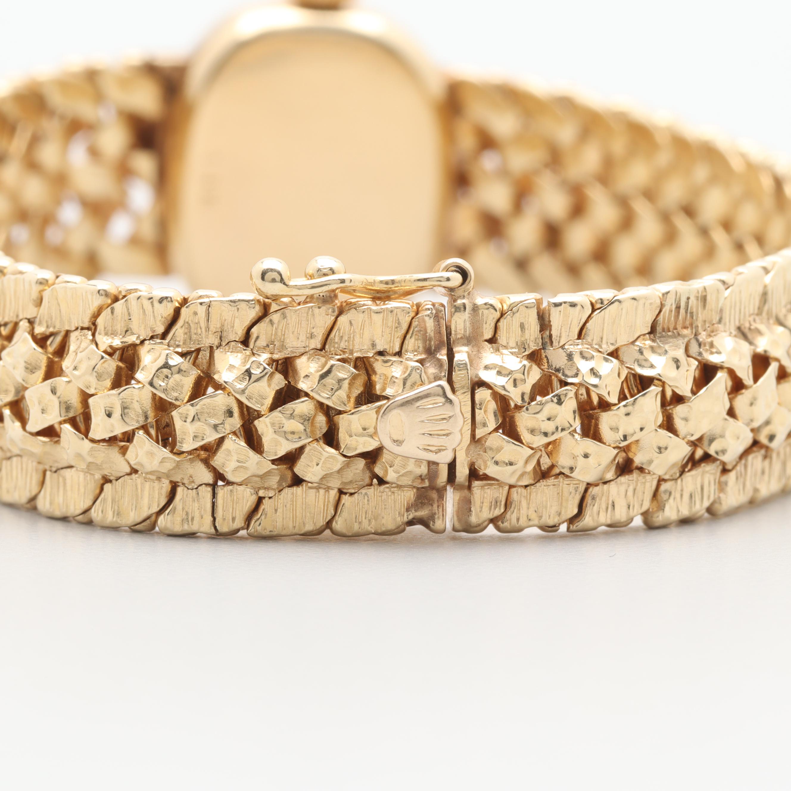 Rolex 14K Yellow Gold Stem Wind Watch