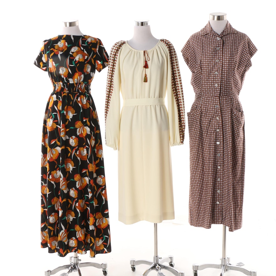 Mid-20th Century Dress Suit and Dresses