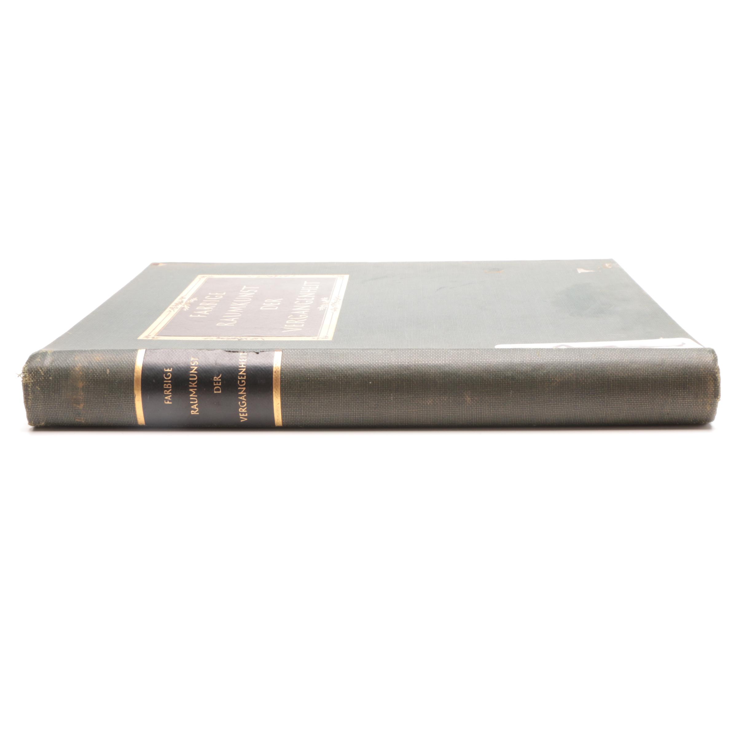 Ex-Libris Judy Garland "Farbige Raumkunst der Vergangenheit" by Adolf Feulner