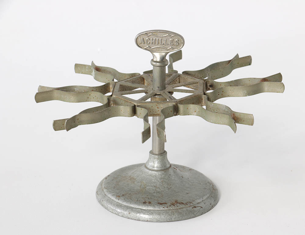 Vintage Company and Warehouse Ink Stamps with Rotary Holder