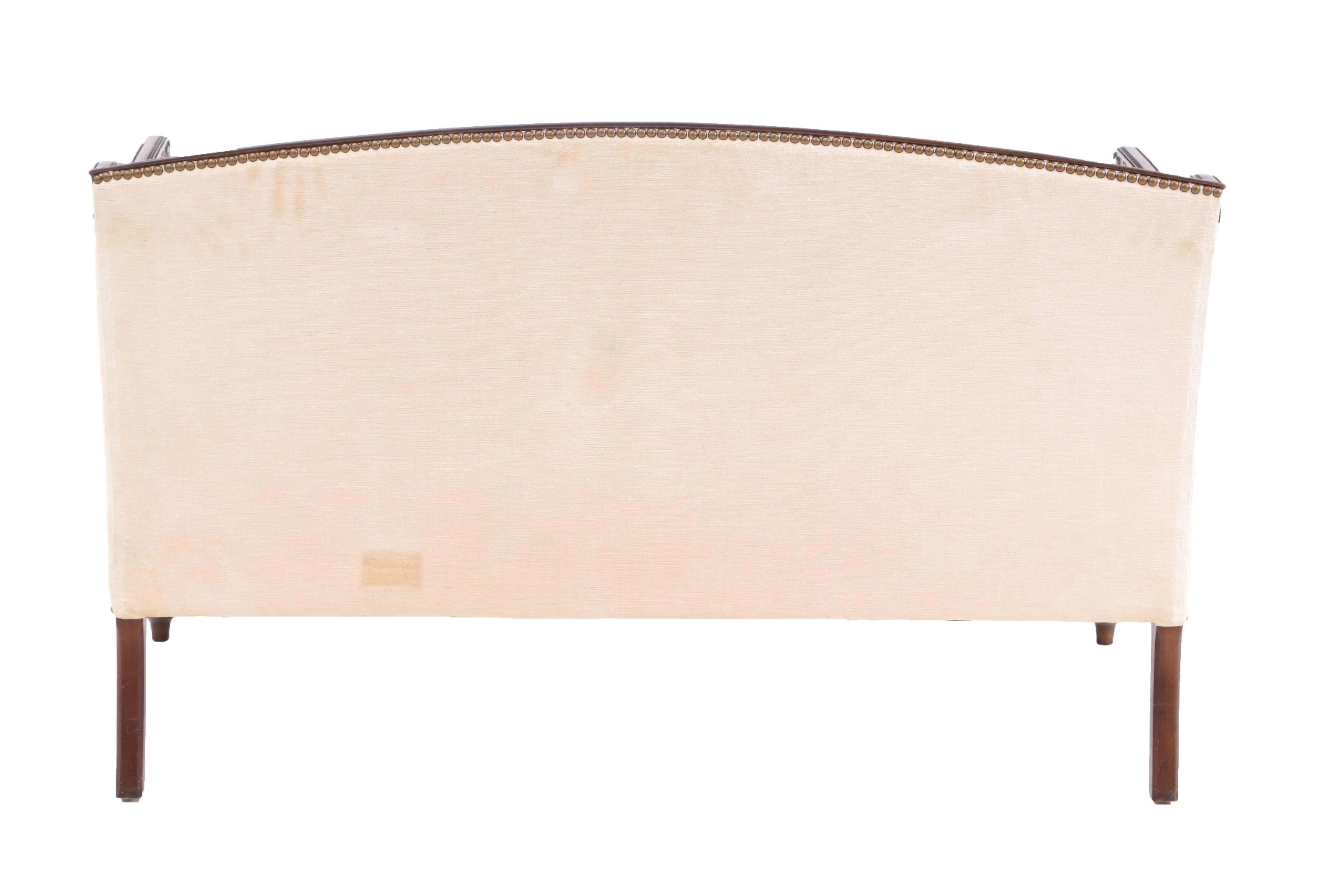 Wood Framed Love Seat by HBF Furniture