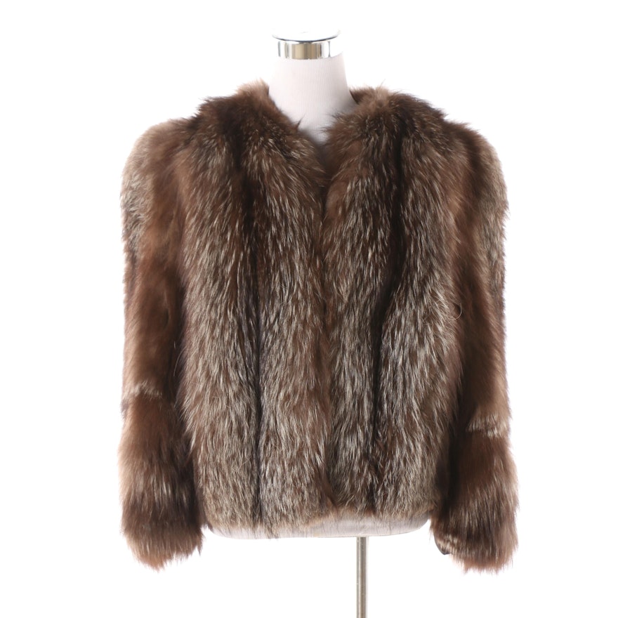 Women's Vintage Fox Fur Coat