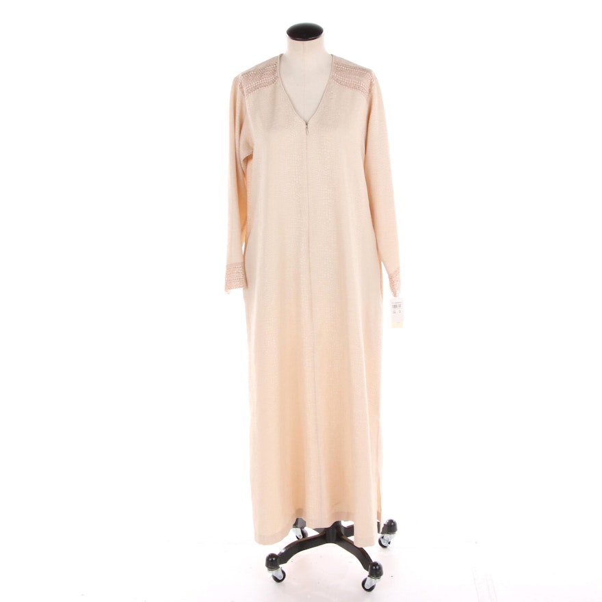 Women's Oscar de la Renta Textured Loungewear Kaftan