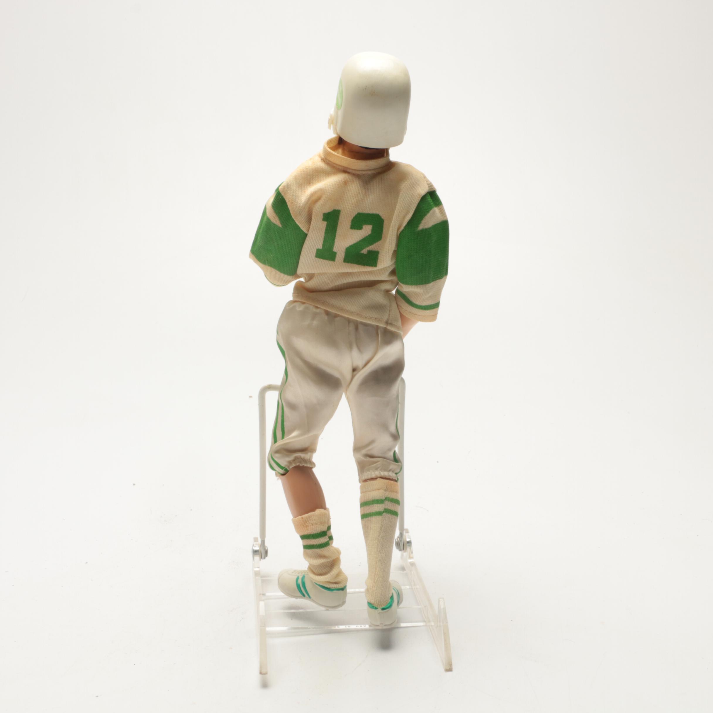 1970 Mego "Broadway" Joe Namath New York Jets Football Doll With Accessories