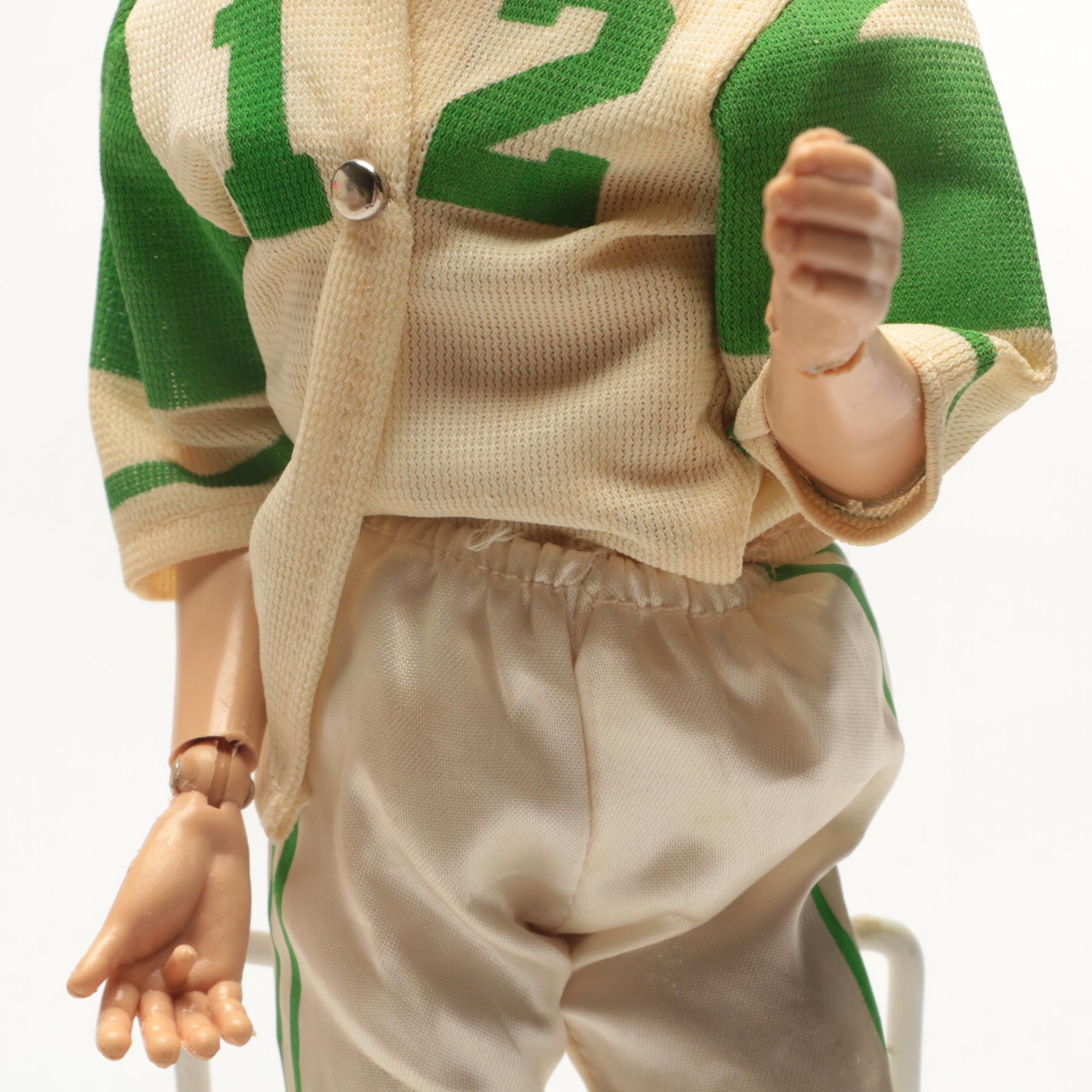 1970 Mego "Broadway" Joe Namath New York Jets Football Doll With Accessories