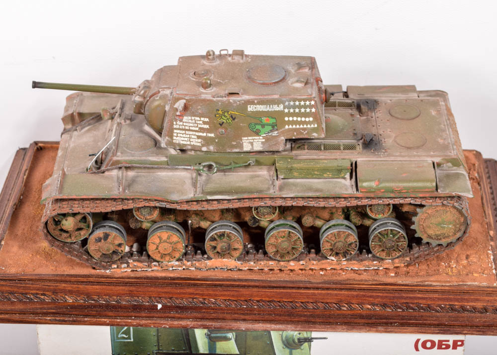 Model Soviet Military Tanks