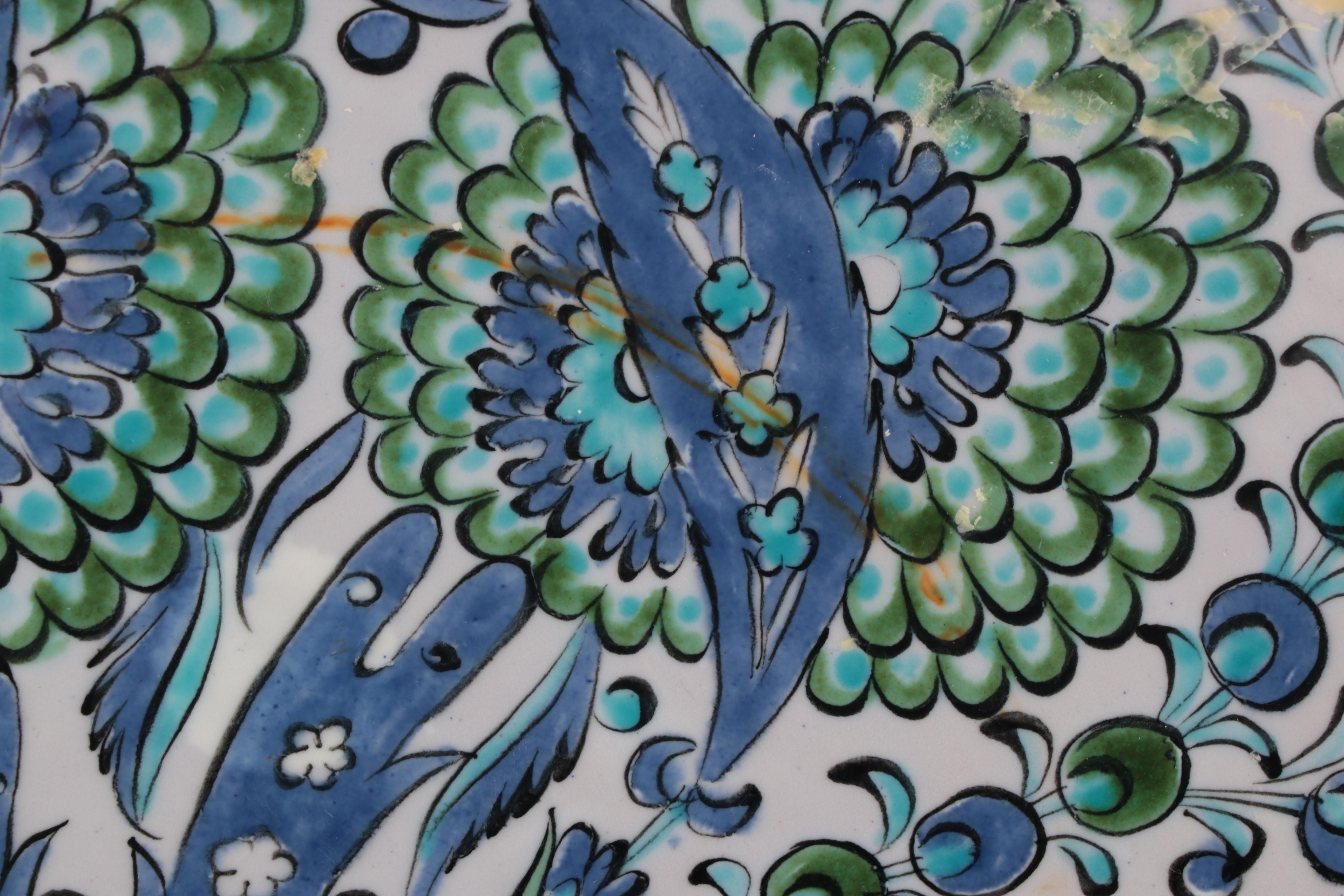 Ikaros Pottery Greek Hand-Painted Ceramic Serving Platters