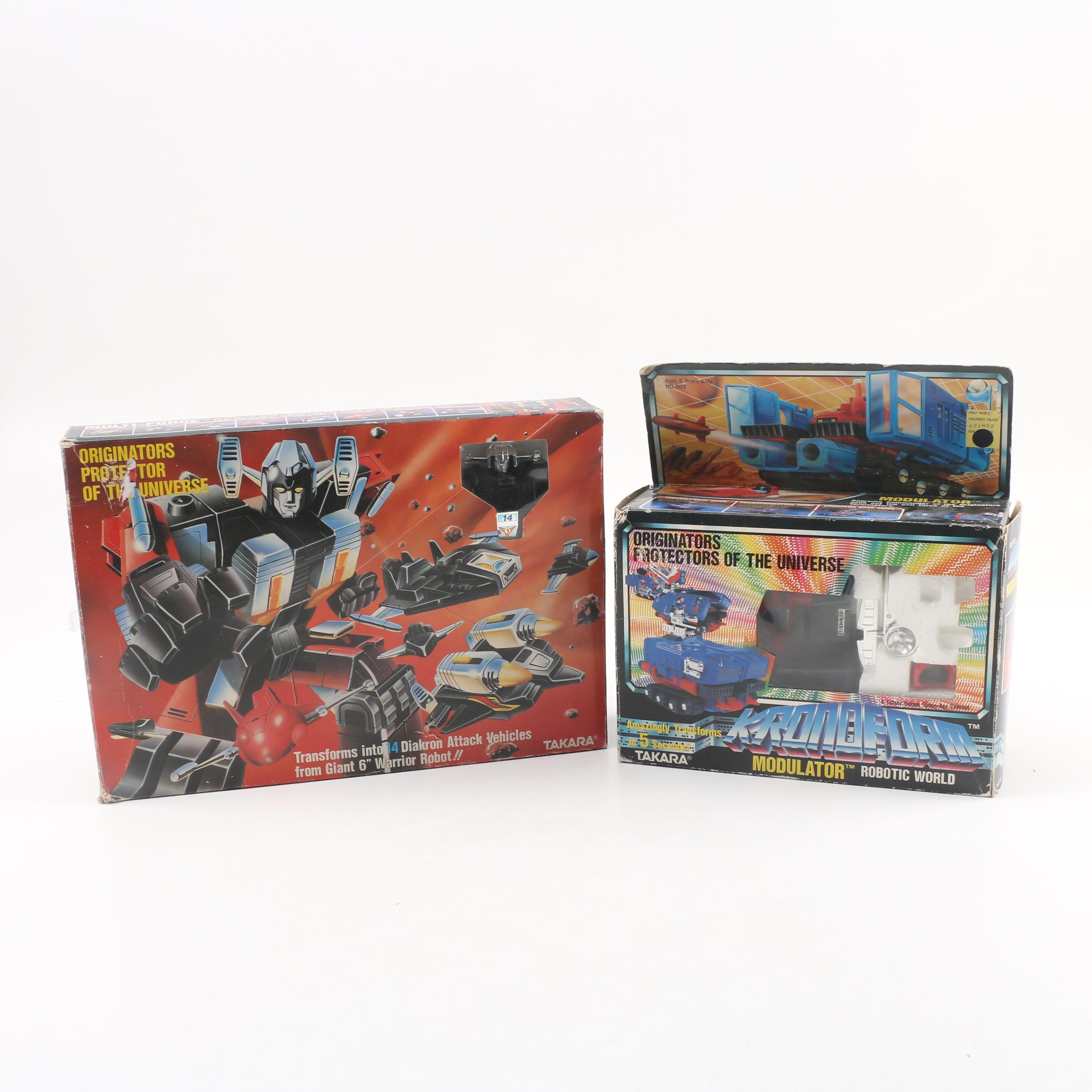 1980s Kronoform Diakron Action Figures by Takara