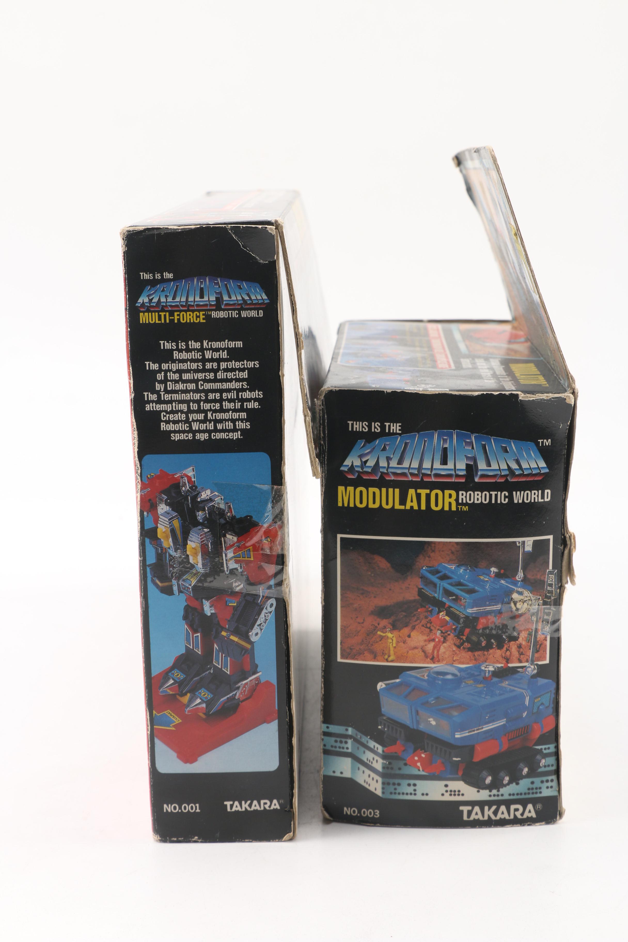 1980s Kronoform Diakron Action Figures by Takara