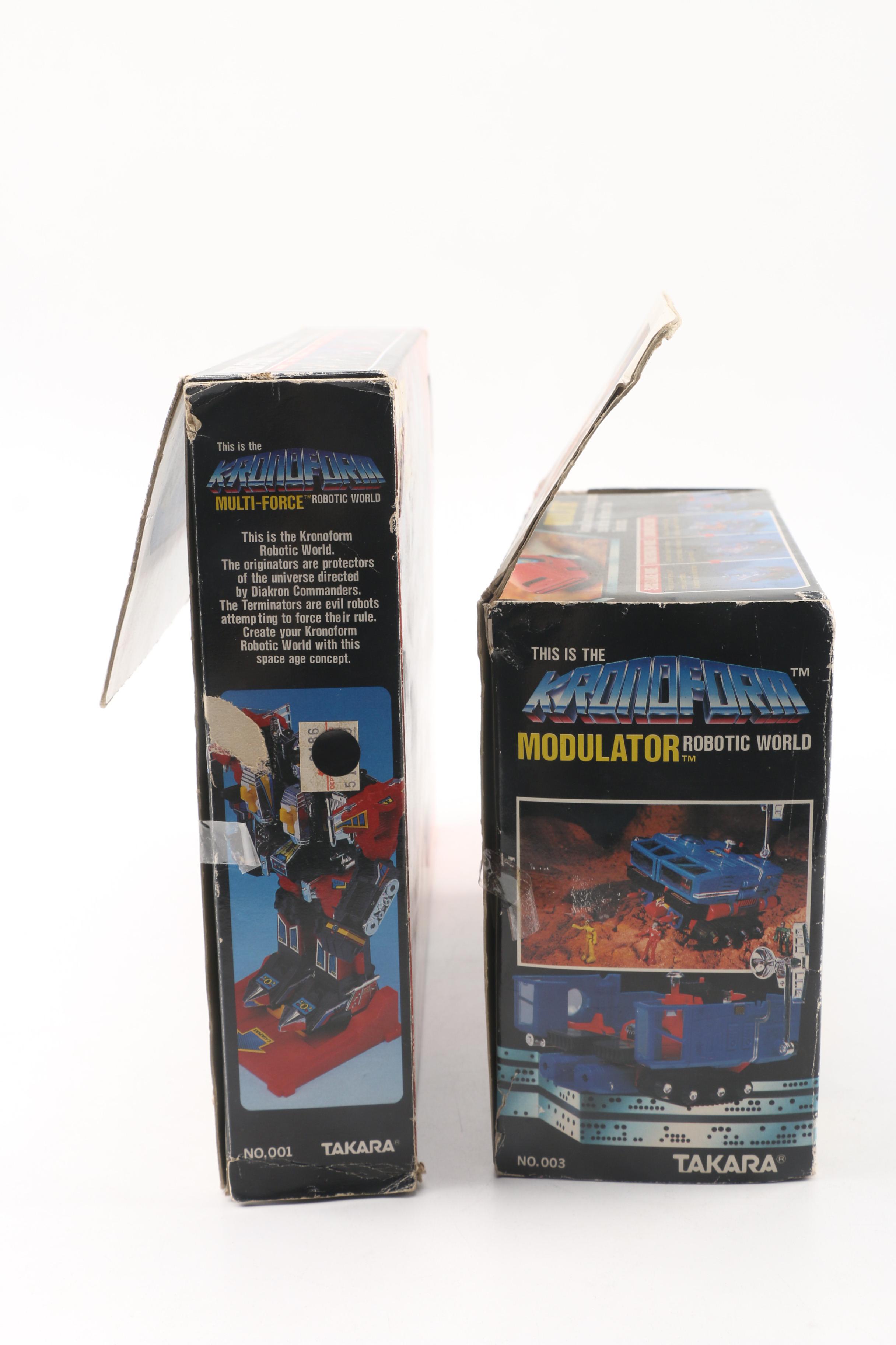 1980s Kronoform Diakron Action Figures by Takara