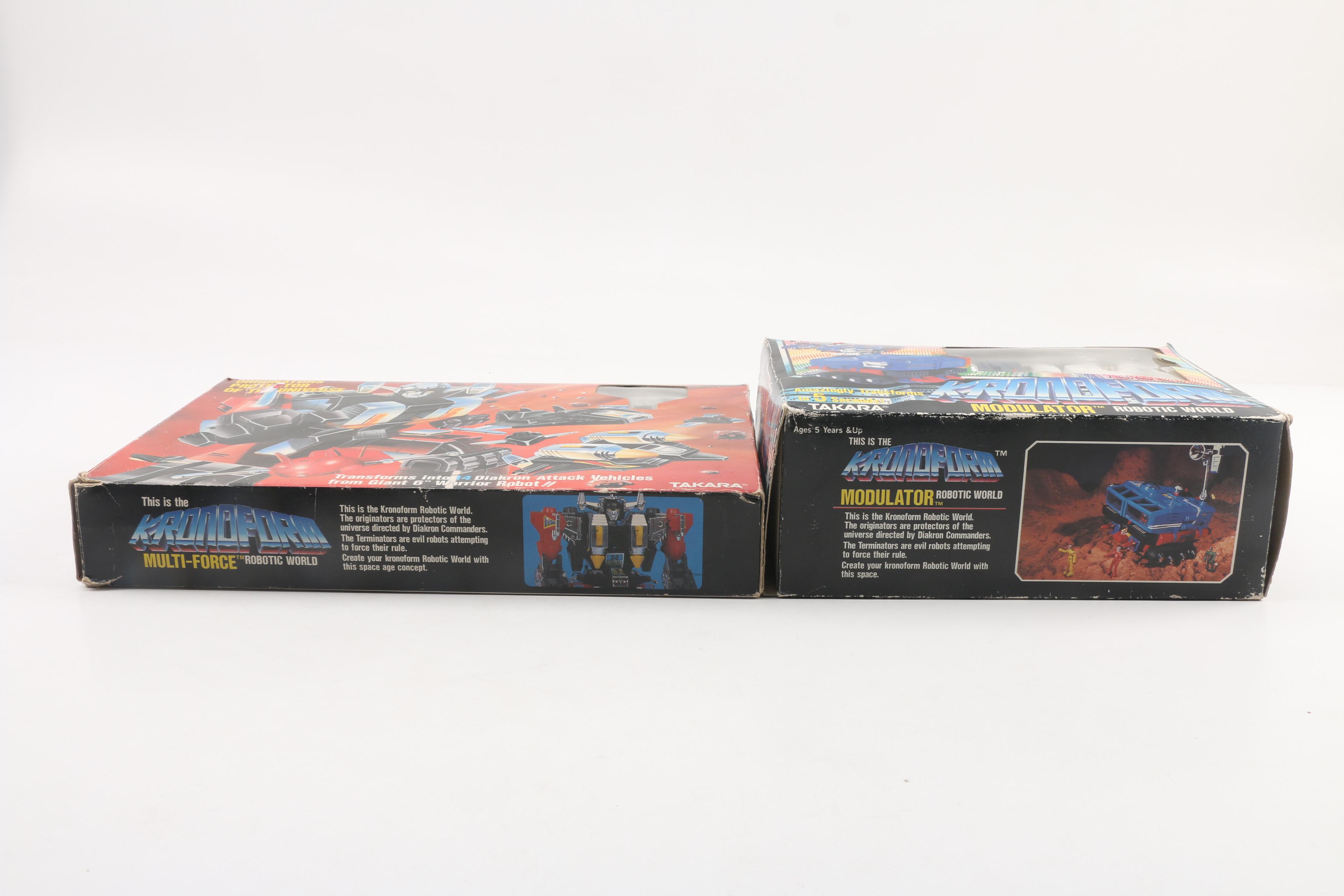 1980s Kronoform Diakron Action Figures by Takara