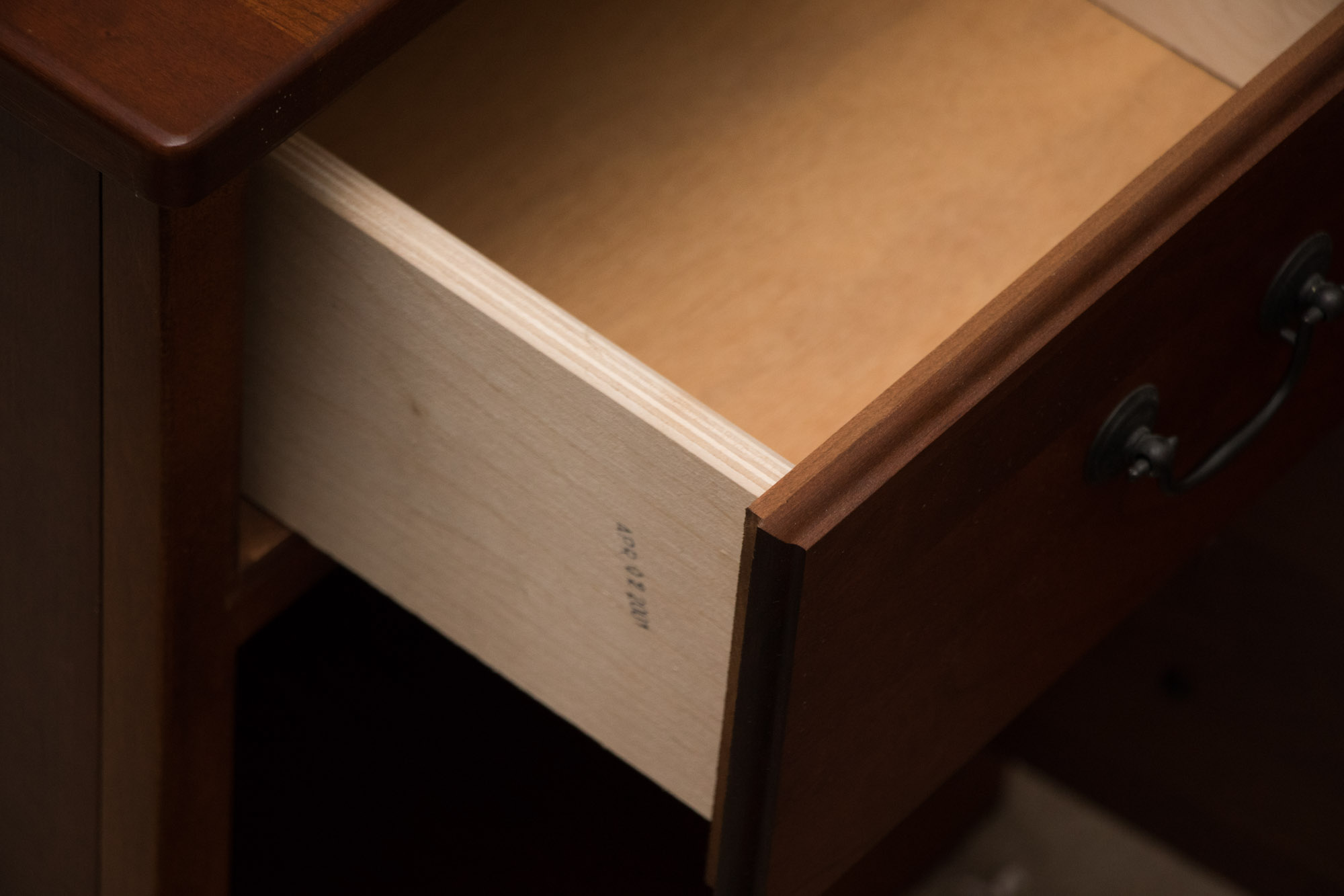 20th Century Cherry Finish End Tables Including Peters-Revington