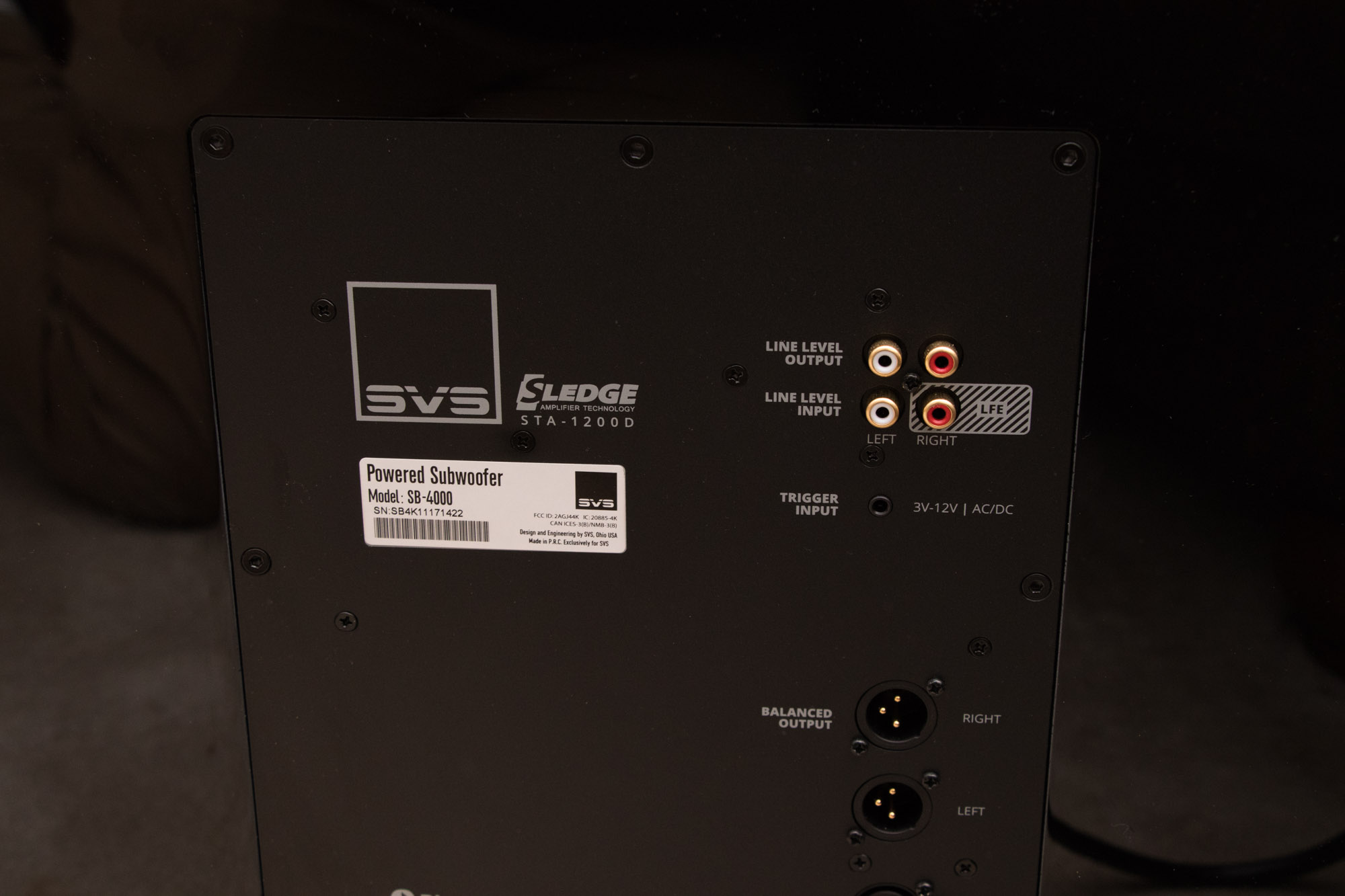 SVSound SB-4000 Subwoofer