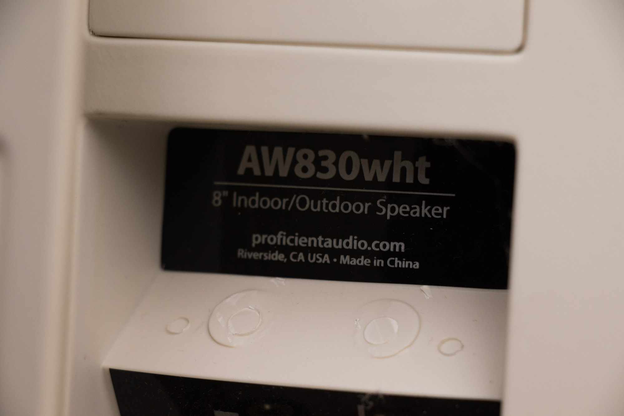 Proficient Audio System 8" Indoor/Outdoor Speakers