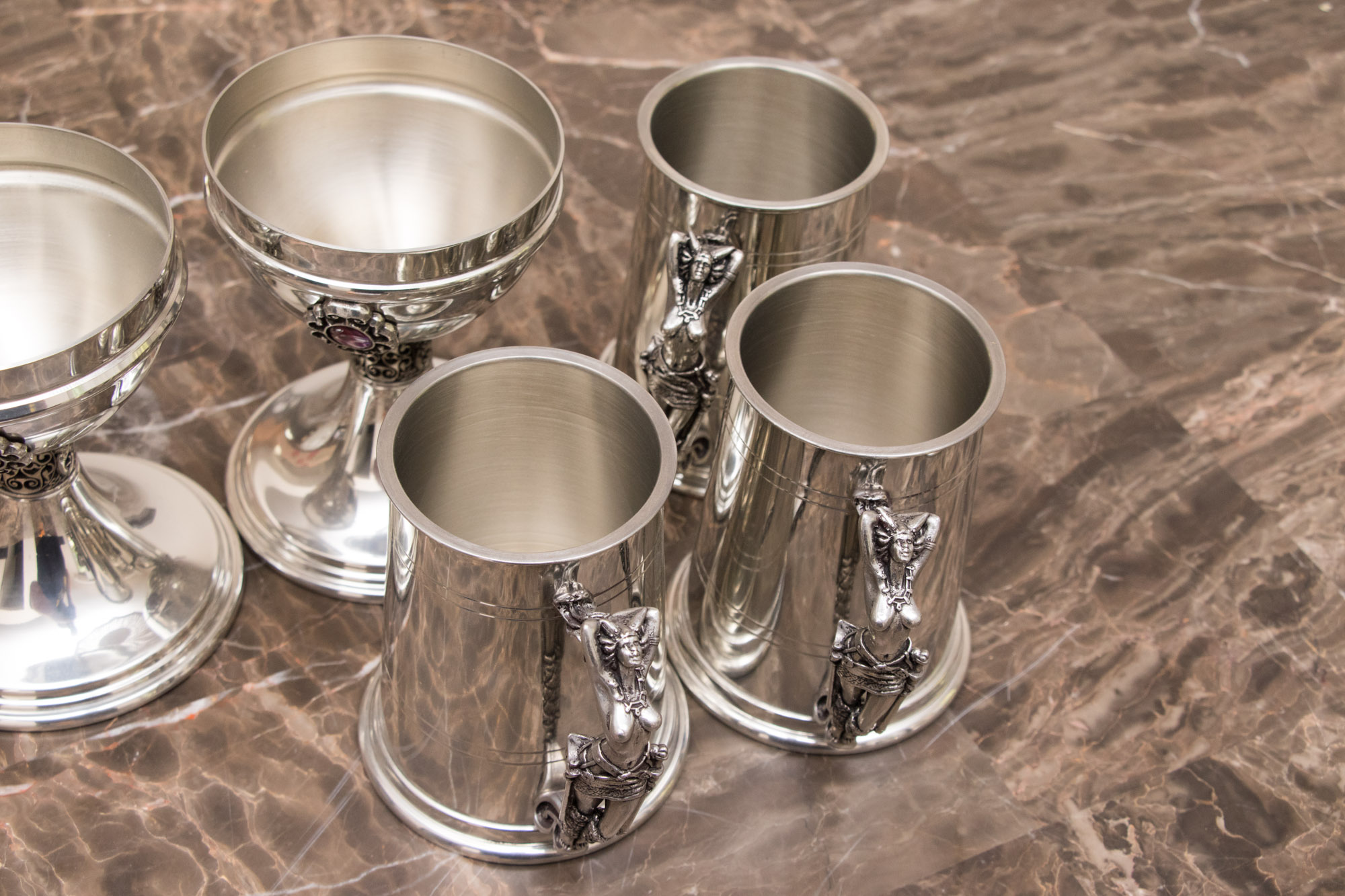 Alchemy England Pewter Chalices