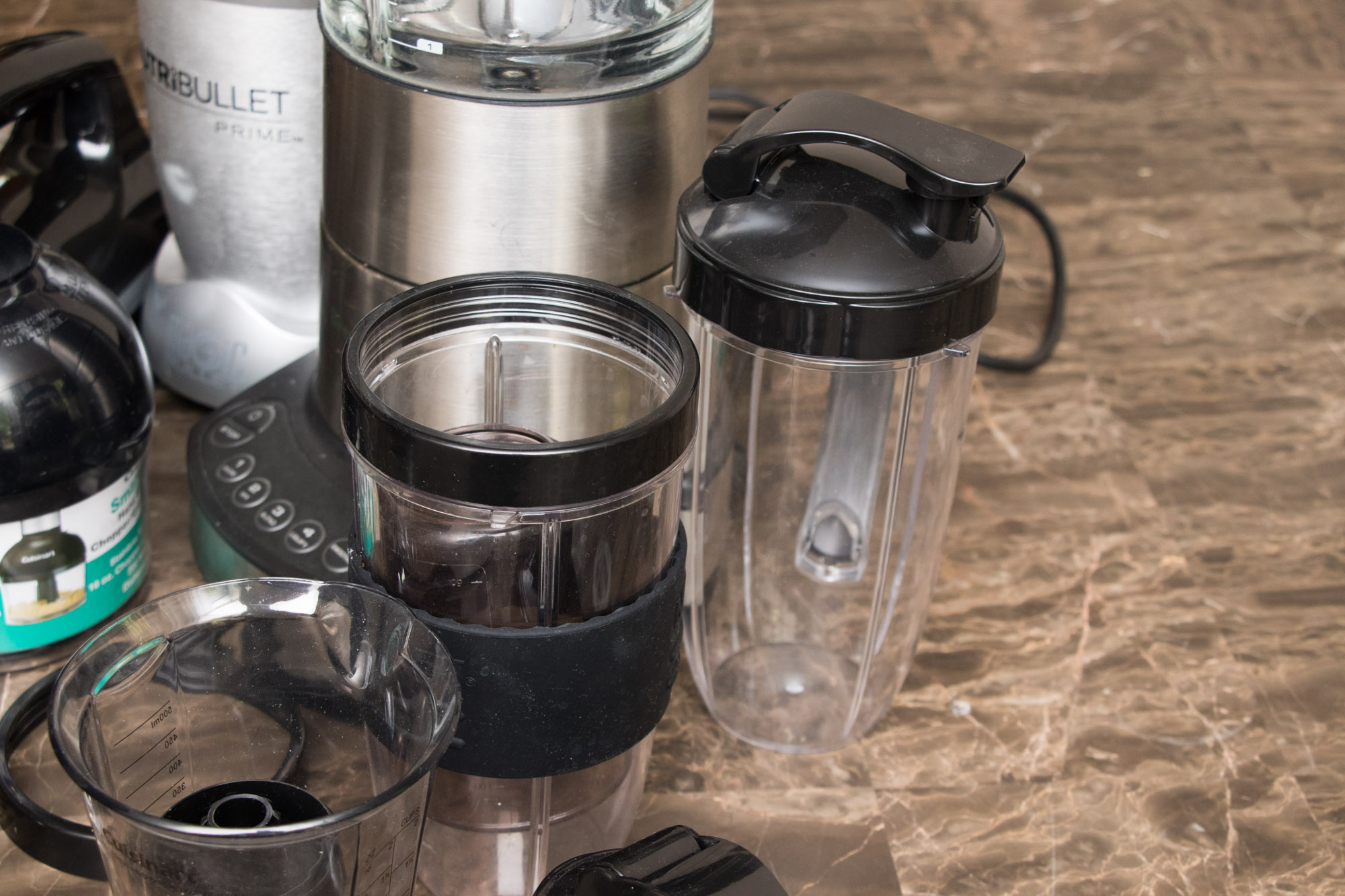 Assortment of Kitchen Appliances Including Breville and KitchenAid