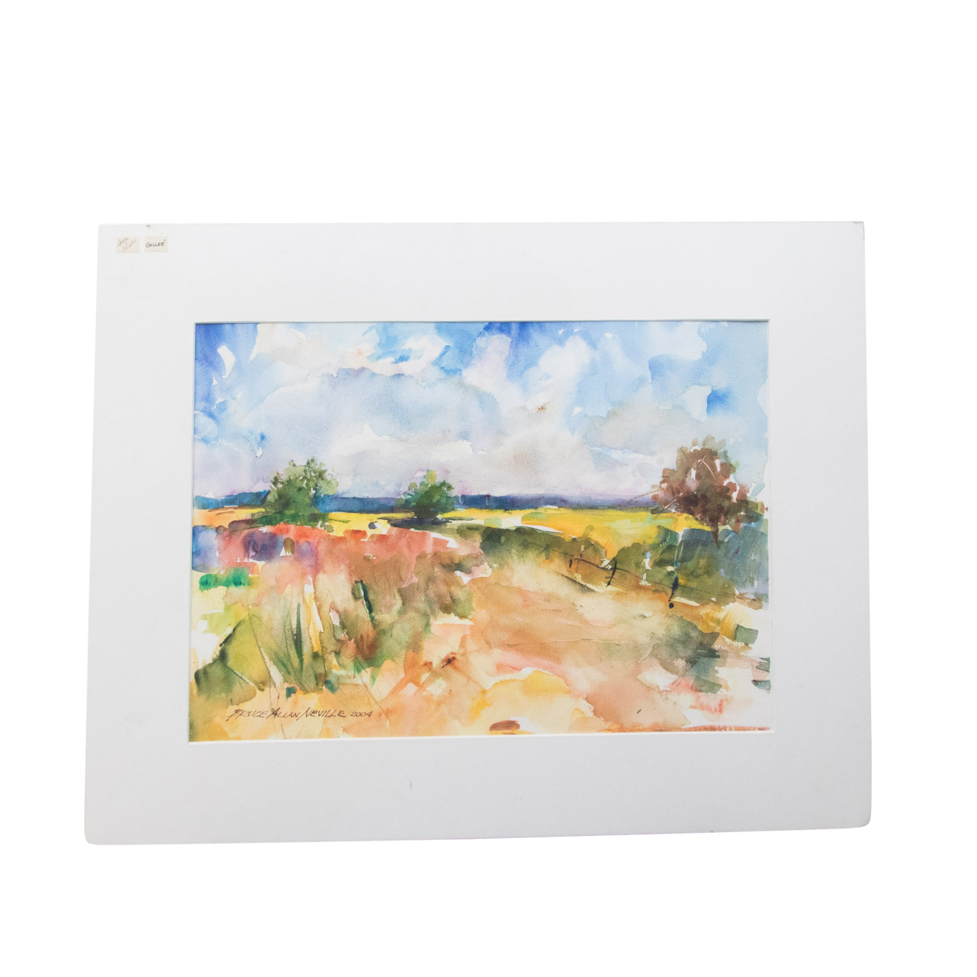 Bruce Allan Neville Watercolor Painting