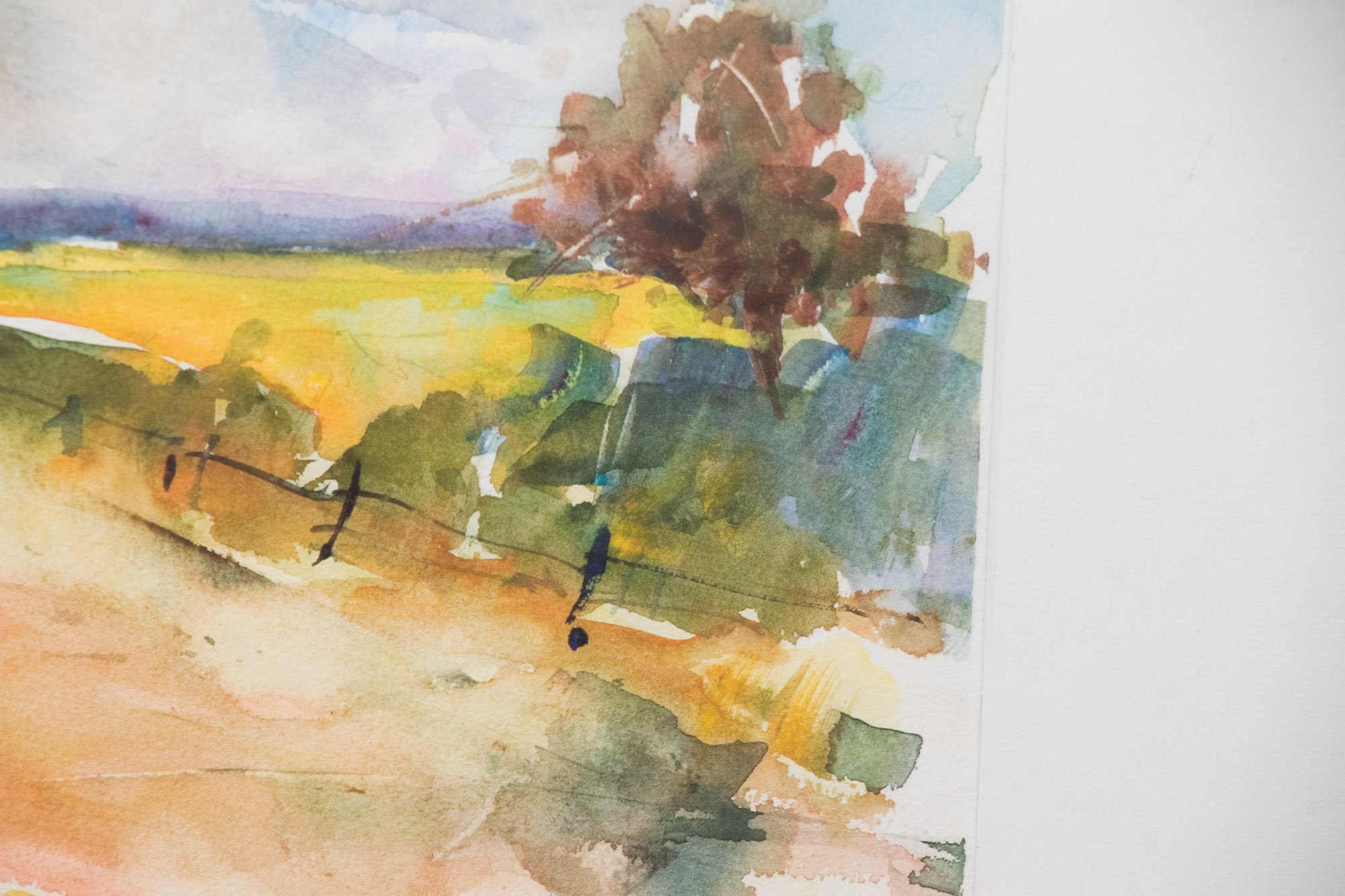 Bruce Allan Neville Watercolor Painting