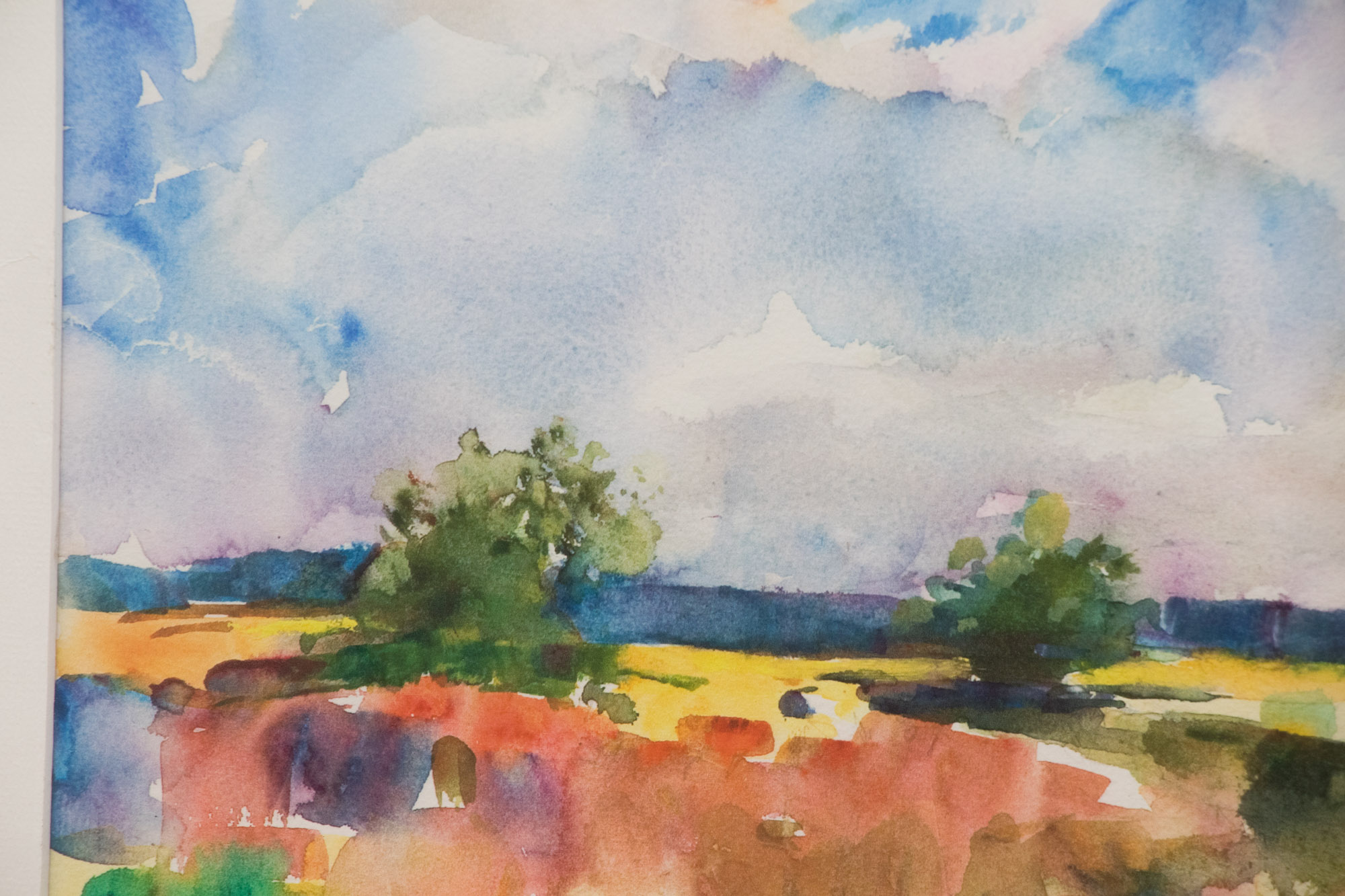 Bruce Allan Neville Watercolor Painting