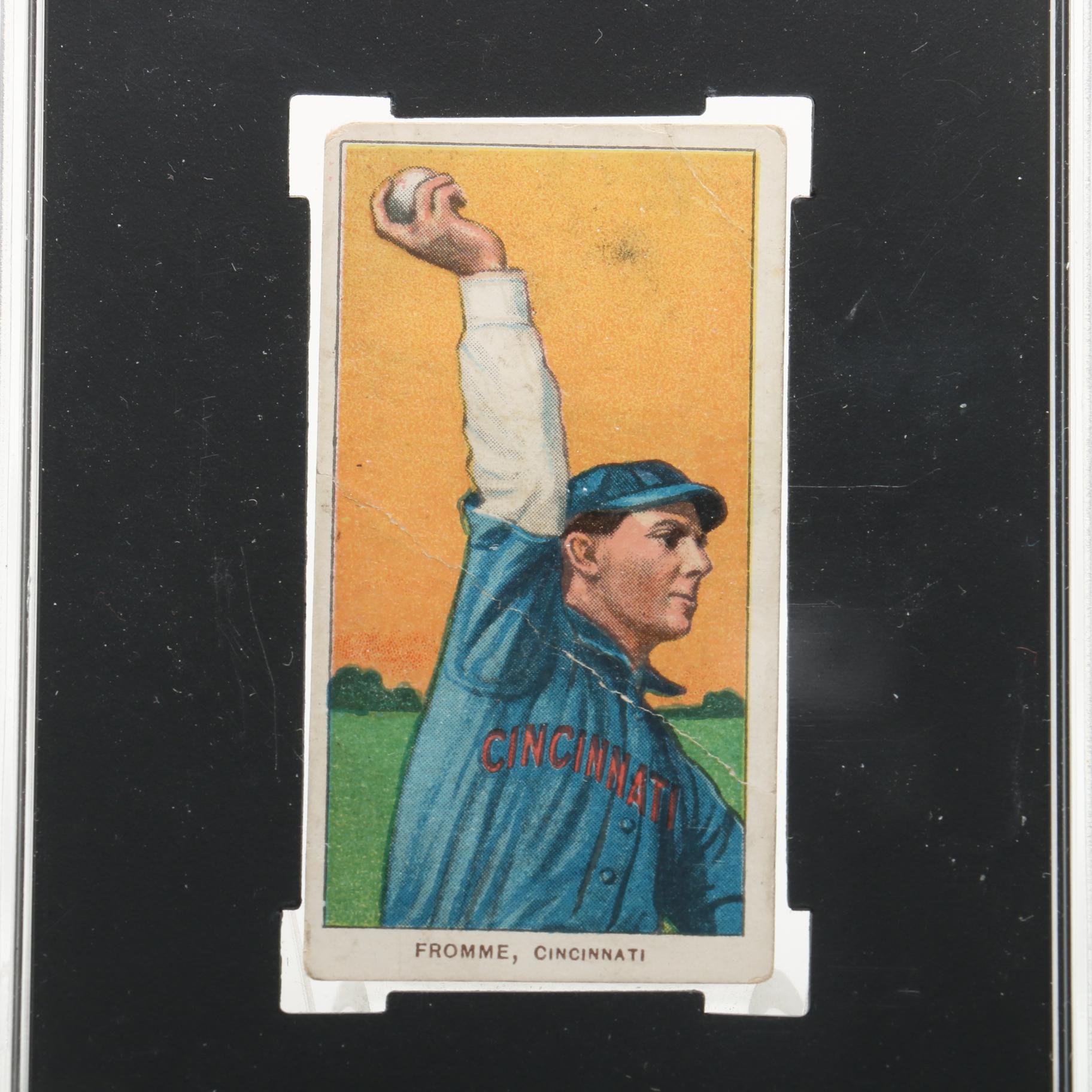 1909-1911 Art Fromme Cincinnati Reds "T206" Piedmont Graded Baseball Card