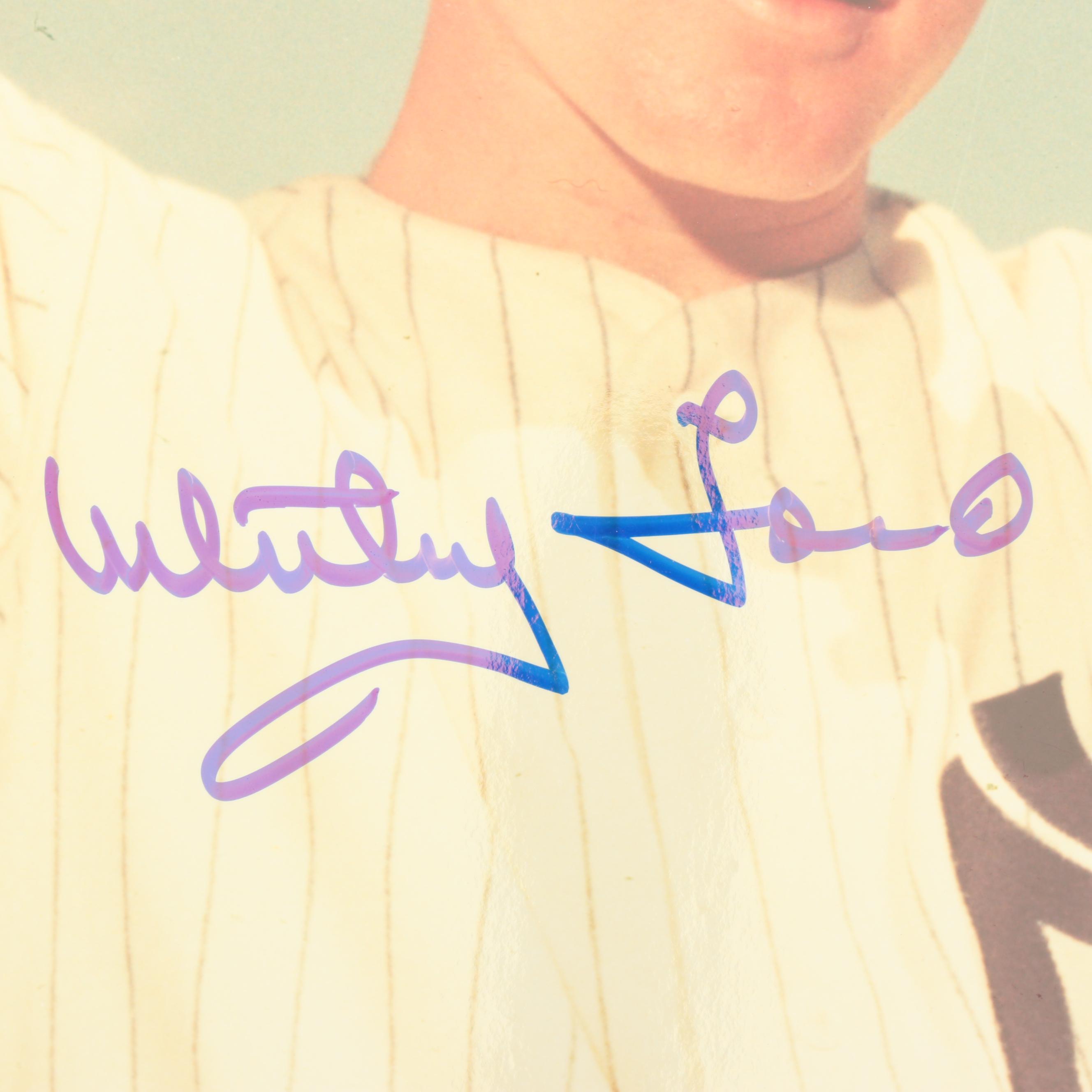 Whitey Ford Autographed 8x10 Photograph