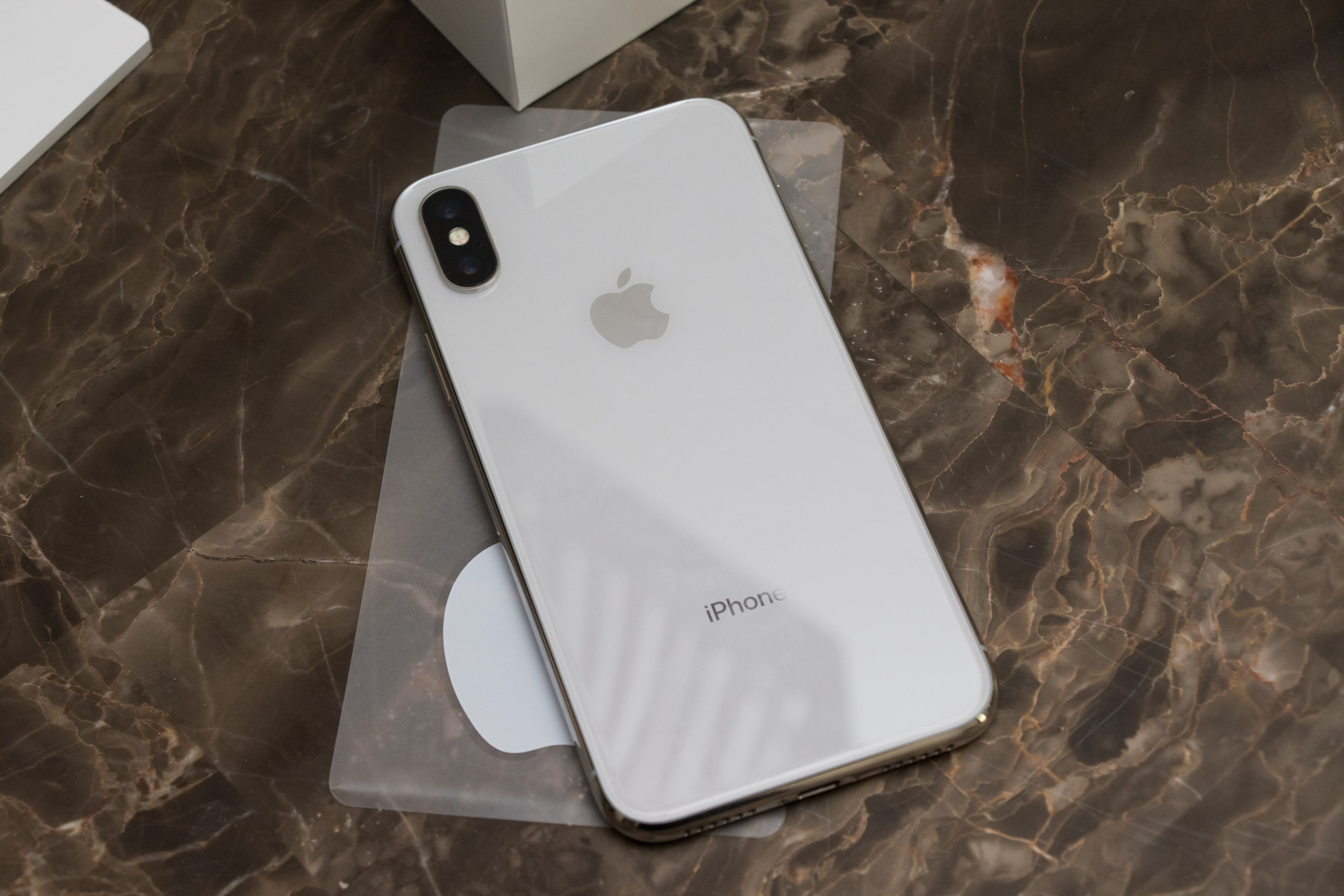 Silver iPhone X 64GB
