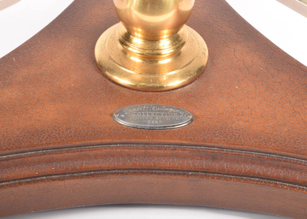 Thomasville "Ernest Hemingway Collection" Limited Edition Weathervane Table