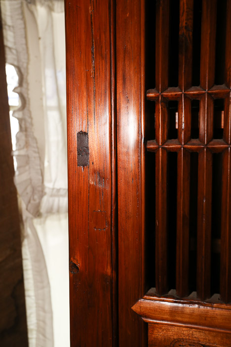Chinese Exotic Hardwood Kitchen Cabinet, Early 20th Century