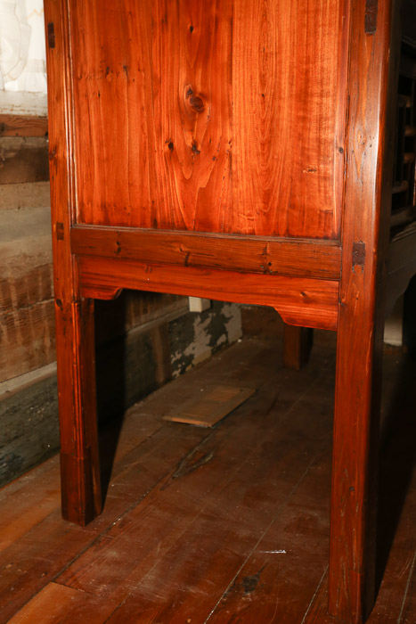 Chinese Exotic Hardwood Kitchen Cabinet, Early 20th Century