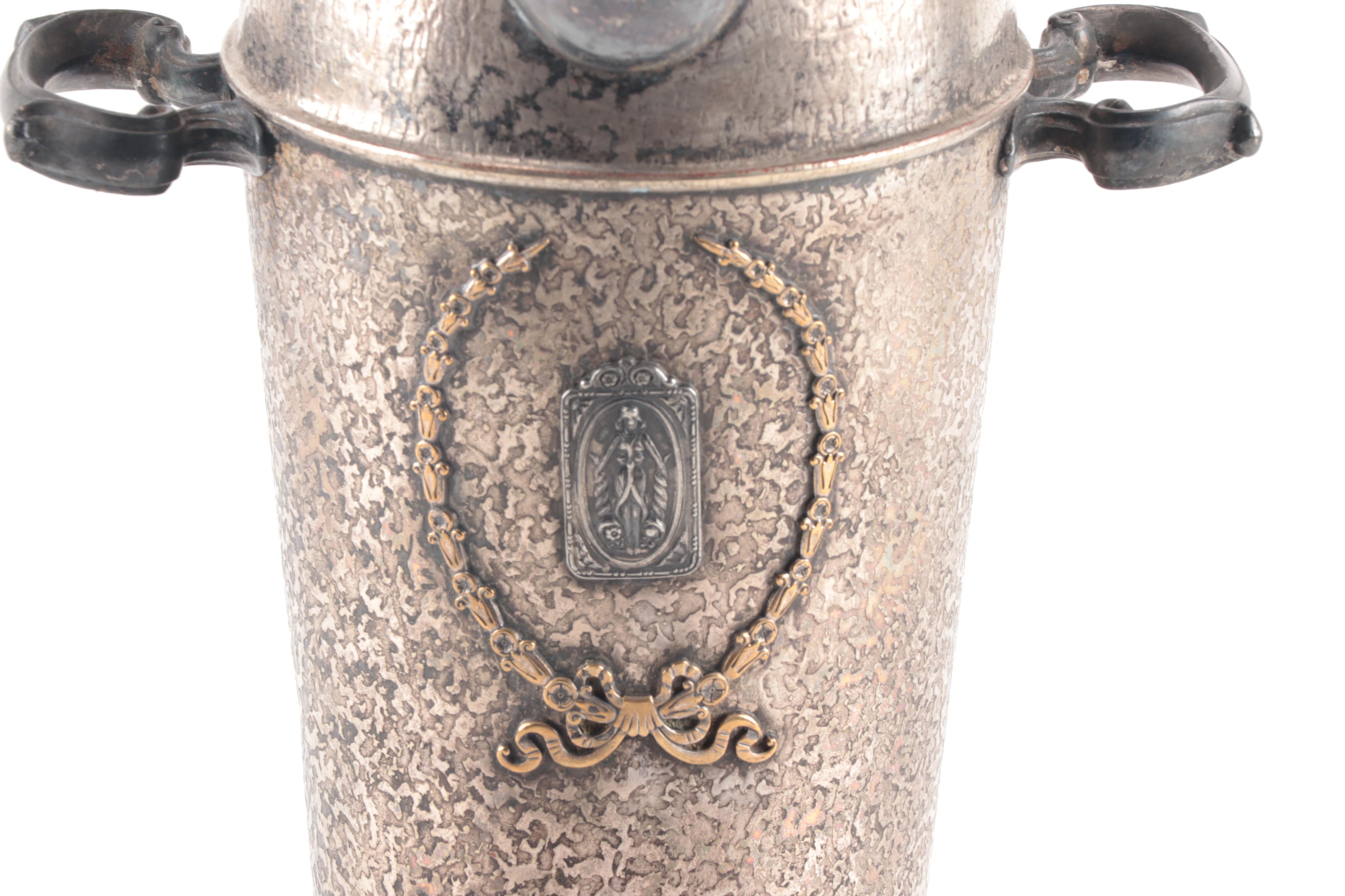 1930s Silvercraft Art Deco Style Silver Plate Cocktail Shaker