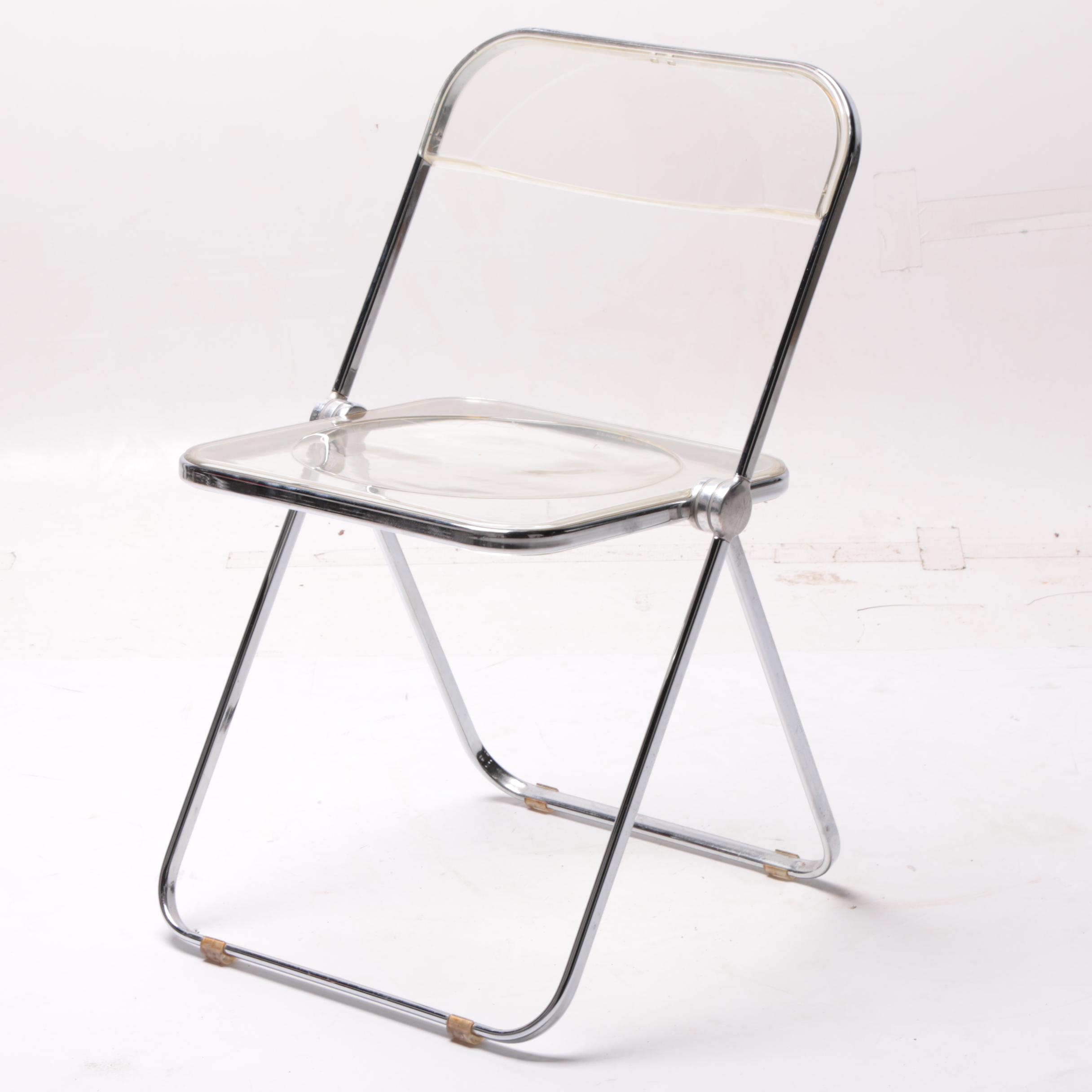 "Plia" Chairs  by Giancarlo Piretti for Anonima Castelli