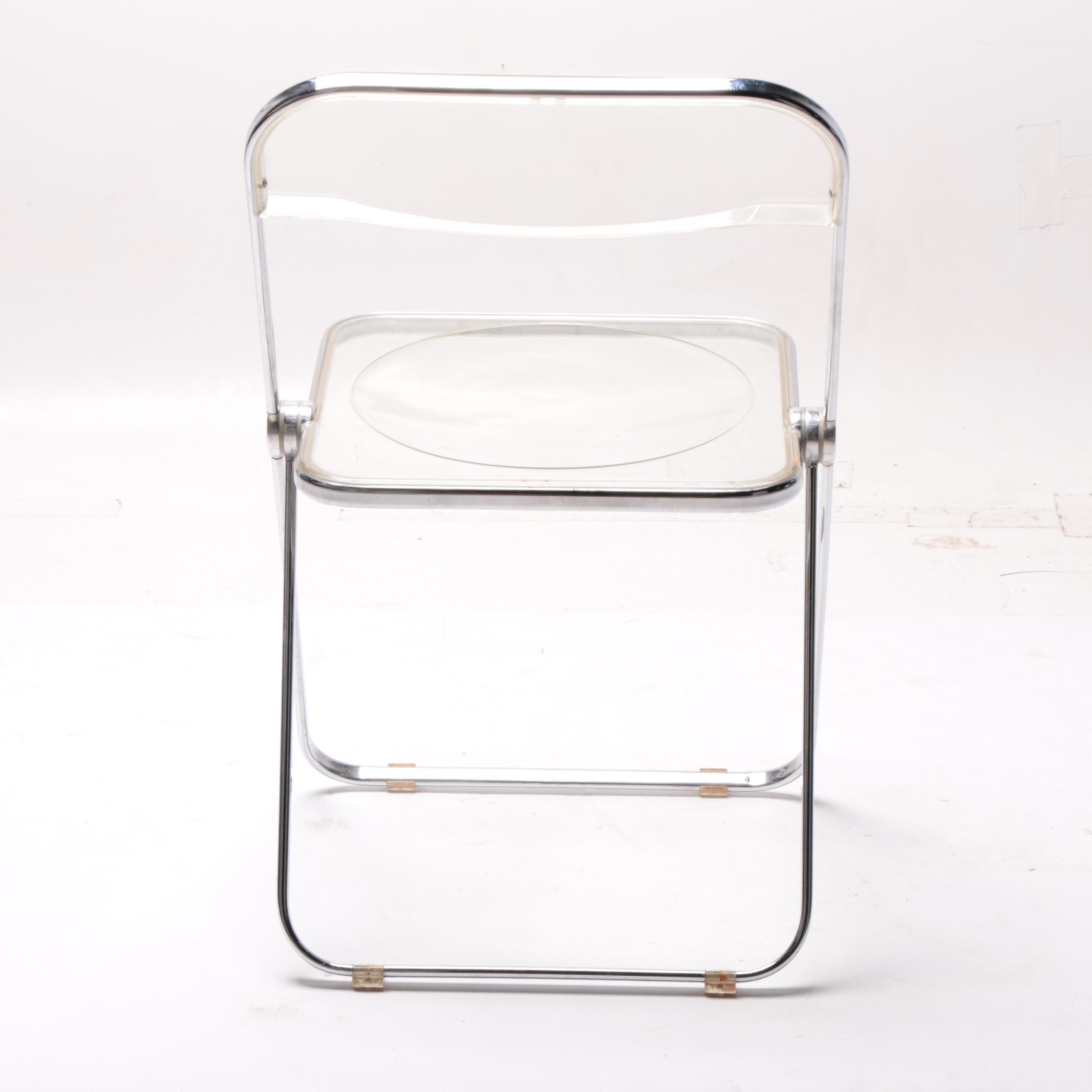 "Plia" Chairs  by Giancarlo Piretti for Anonima Castelli