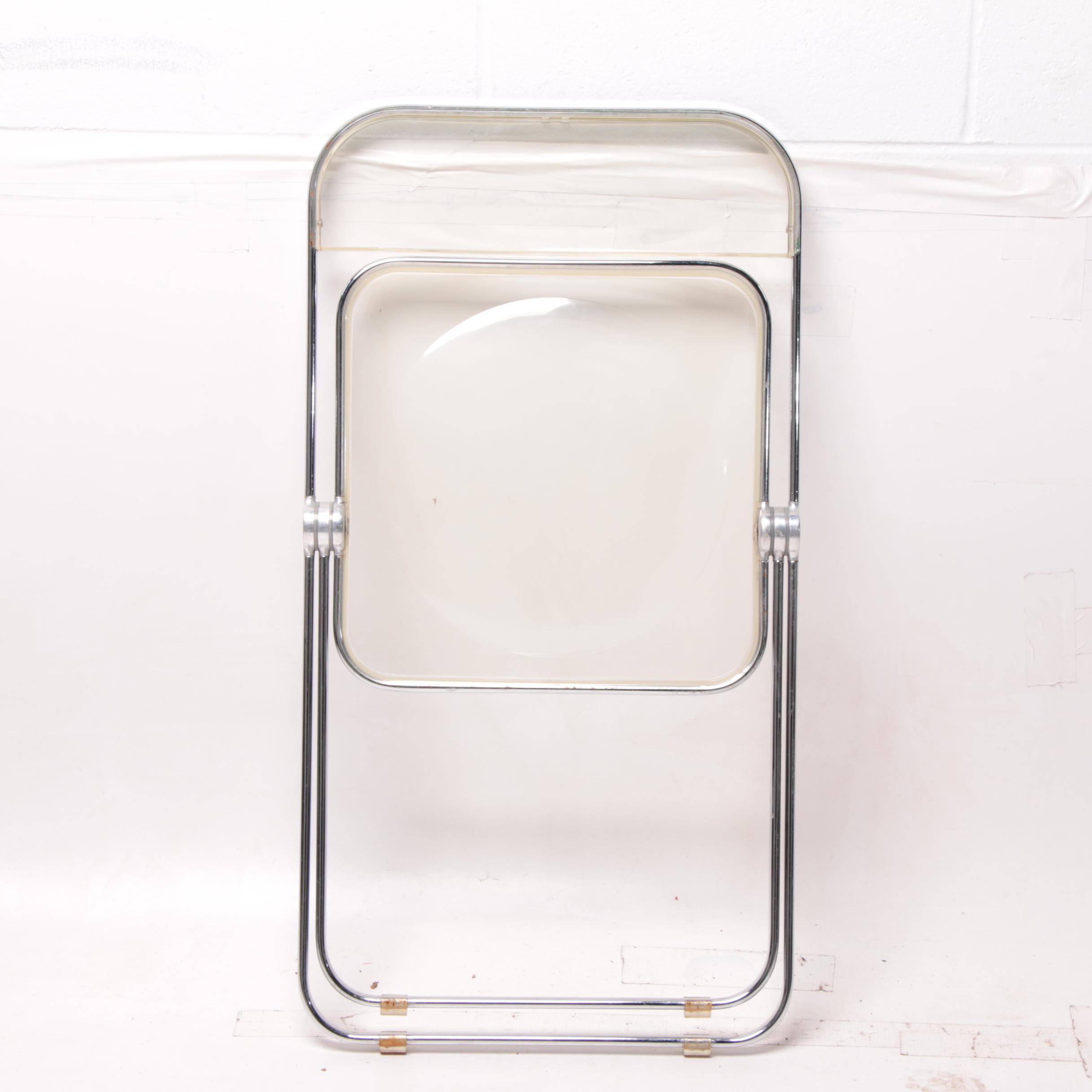 "Plia" Chairs  by Giancarlo Piretti for Anonima Castelli