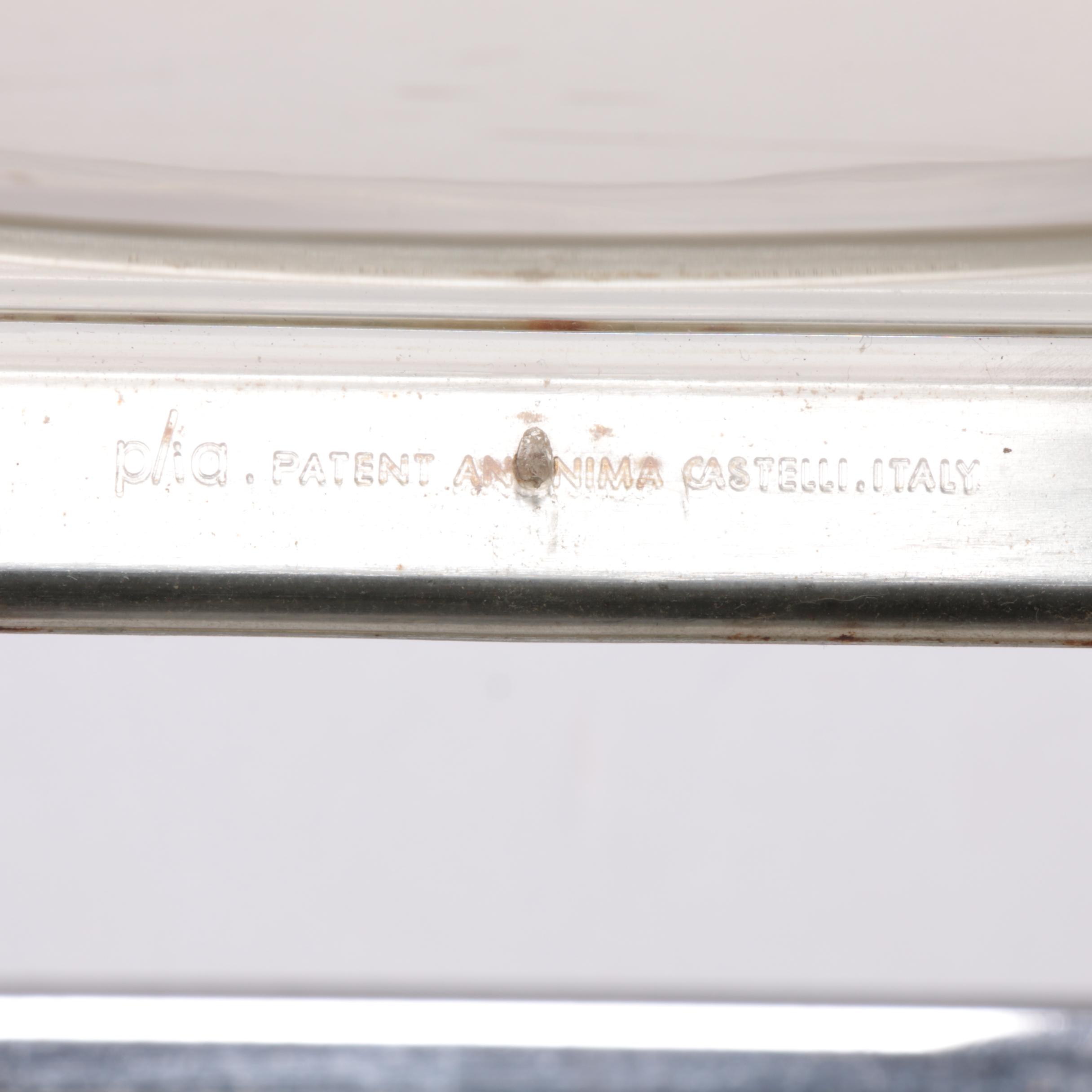 "Plia" Chairs  by Giancarlo Piretti for Anonima Castelli