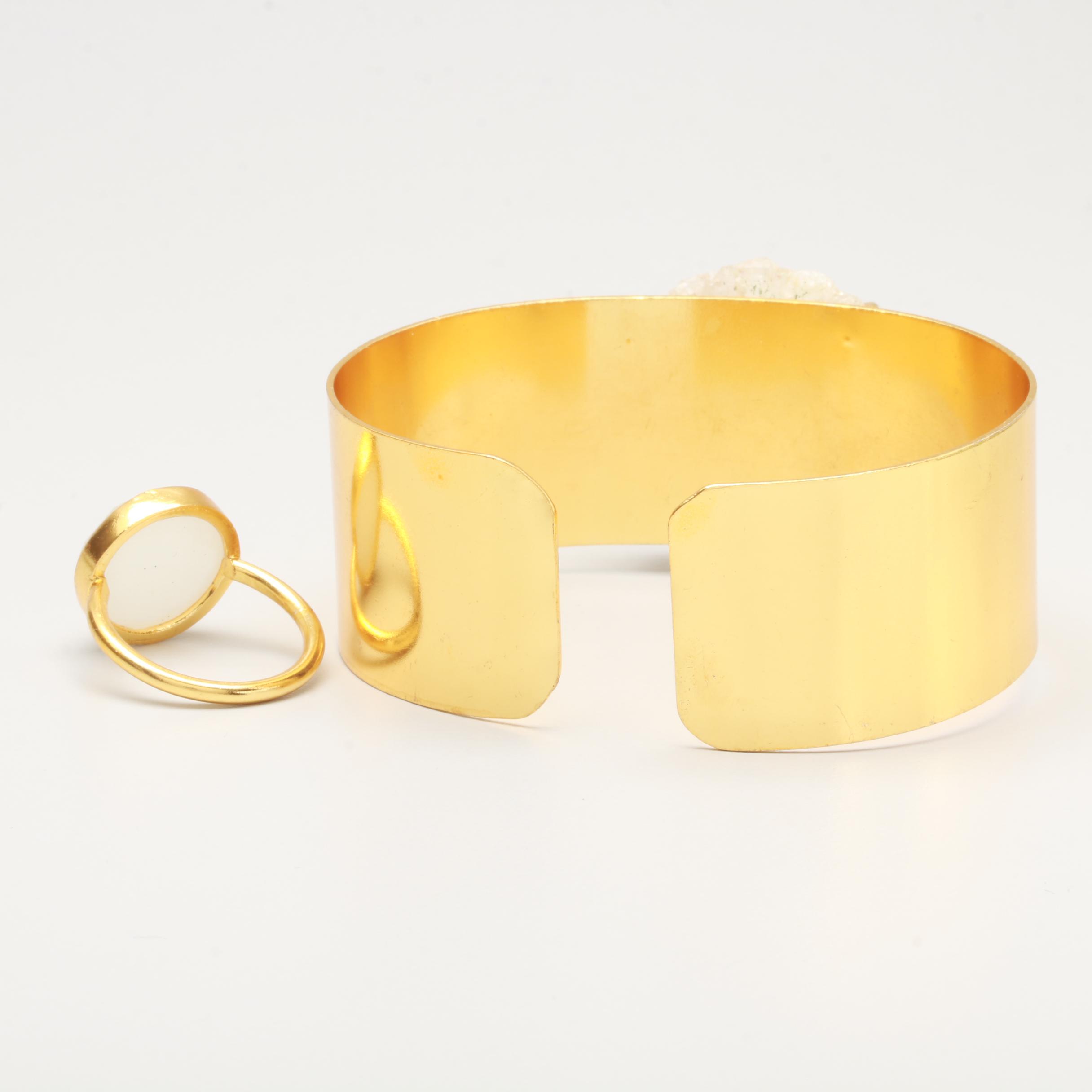 White Gemstone Jewelry Assortment