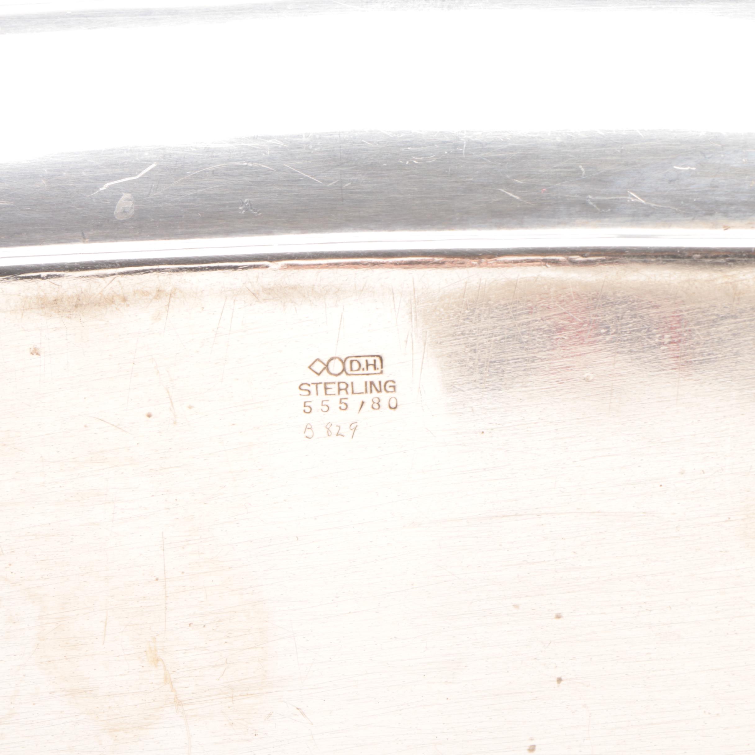 Dominick & Haff Sterling Silver Tennis Trophy Presented to George Lott, Jr.