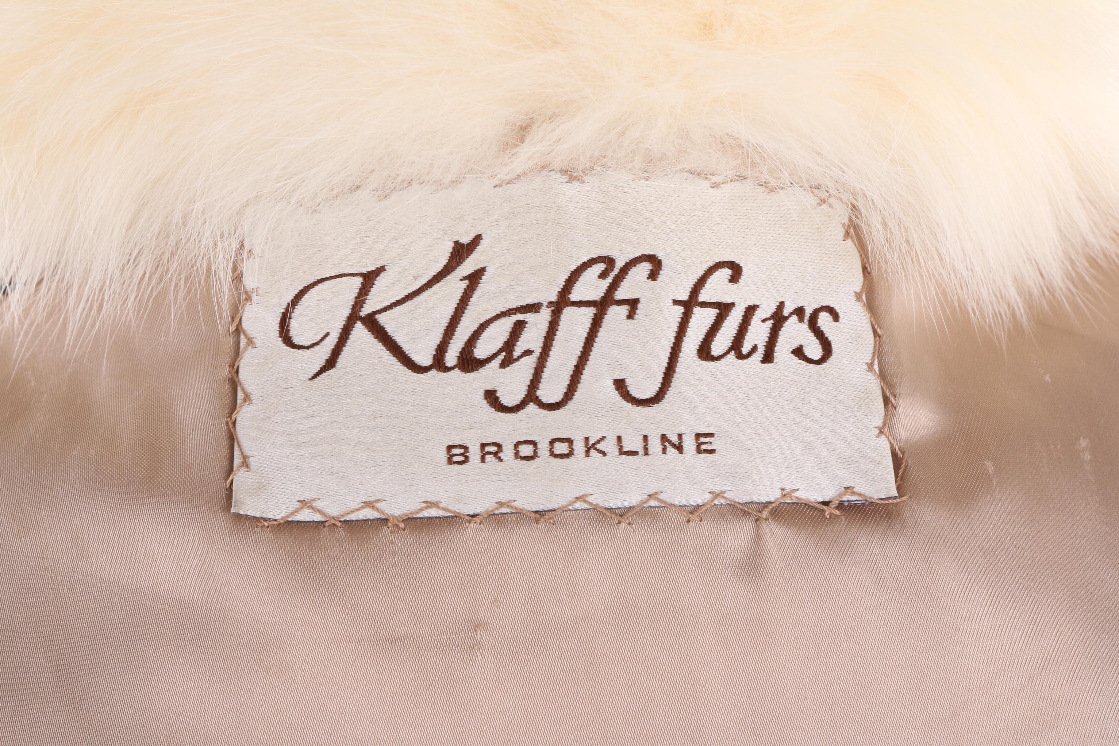 Women's Vintage Klaff Furs Fox Fur Coat