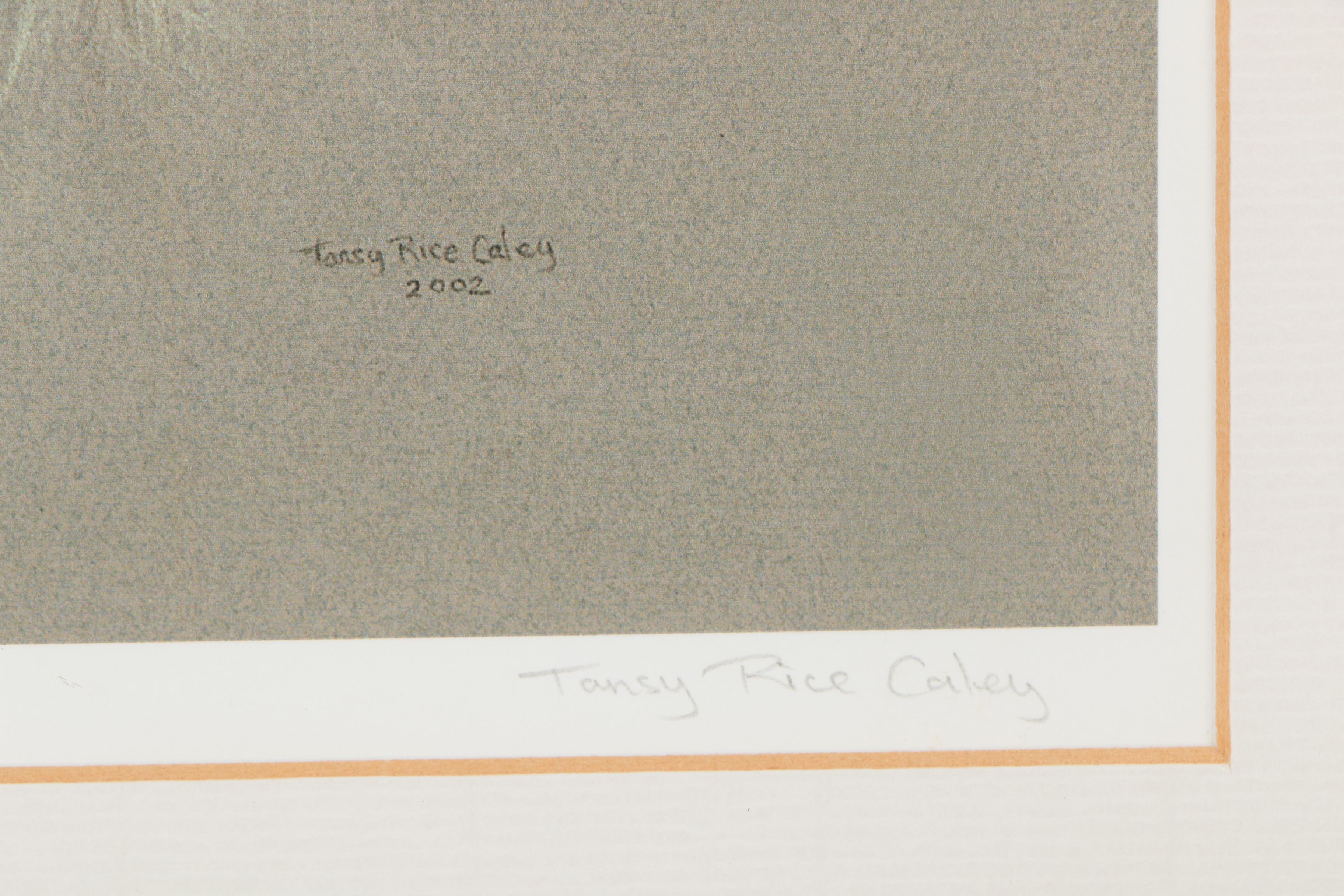 Tansy Rice Caley Giclée "Bearded Collie"