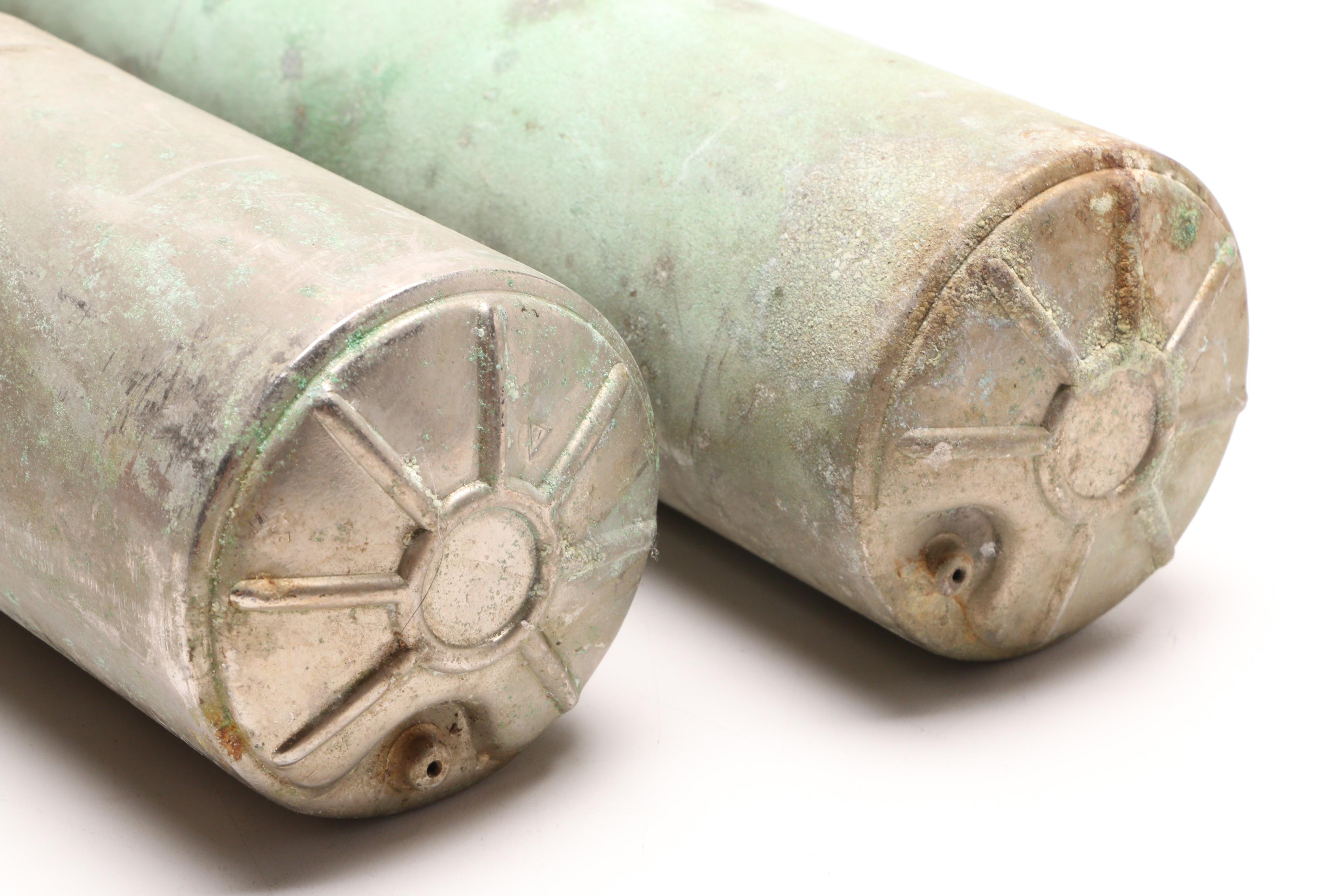 Two Mid-Century "Super" Fyr-Fyter Fire Extinguishers