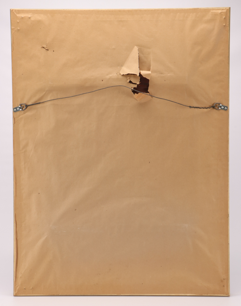 Willem Hendrik Eickelberg Oil Landscape on Wood Panel