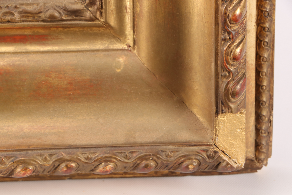 Louis Leroy 1855 Oil Landscape Painting on Canvas